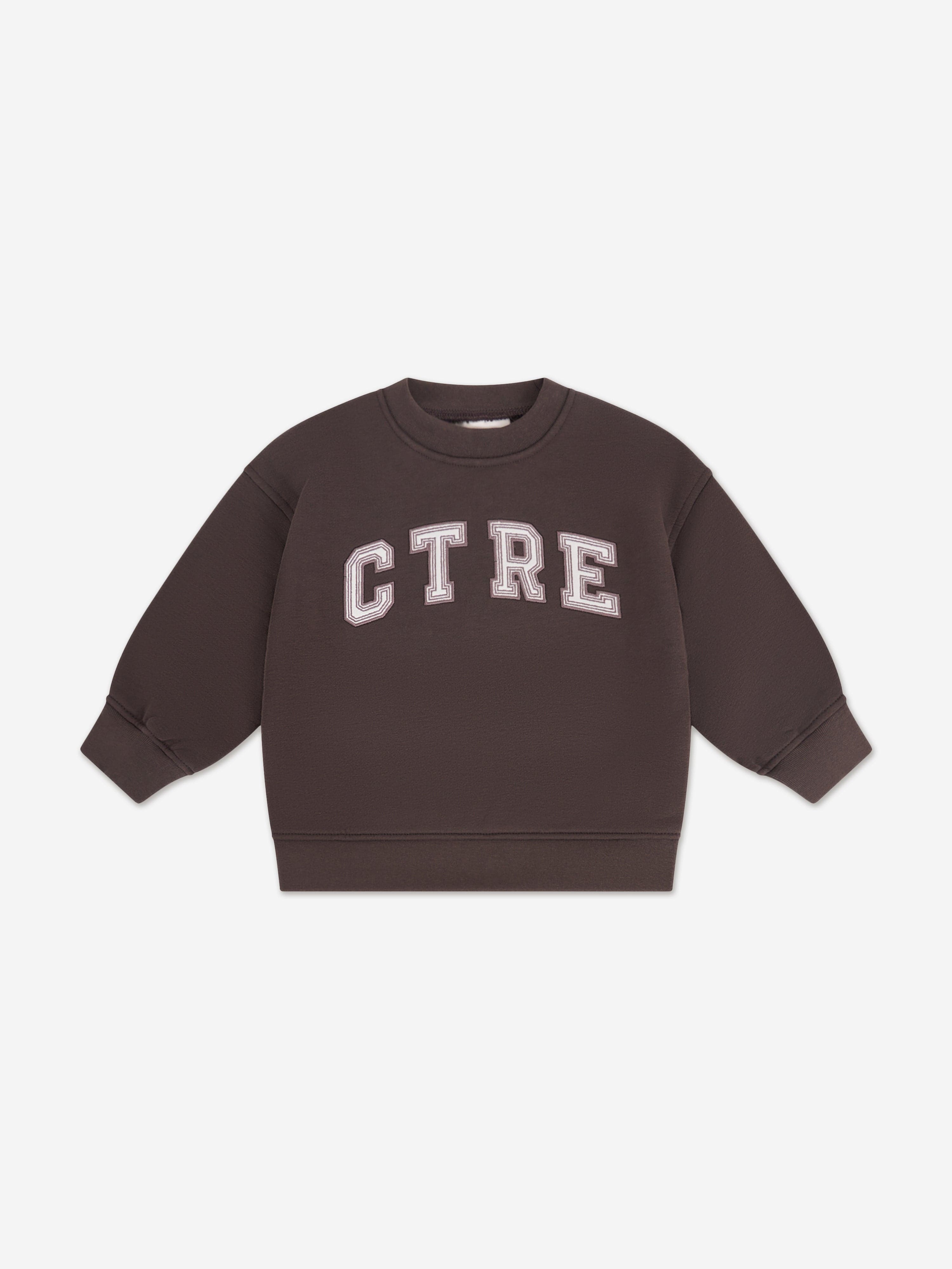 Junior Ctre Sweatshirt - Brown - 6-7Y