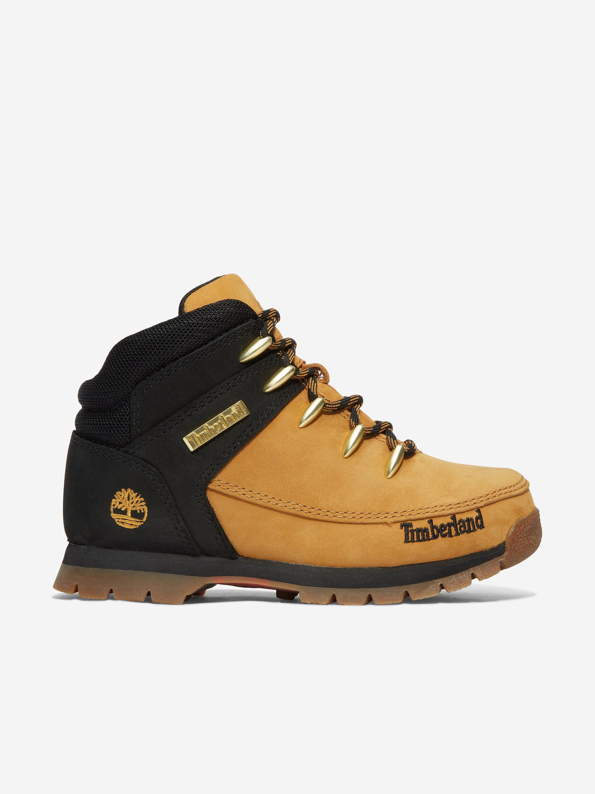 Timberland Brown and‎ Yellow Lace-Up Boots Timberland Field Boot Mid Lace Up GTX Boot Gold Nubuck  main image 2
