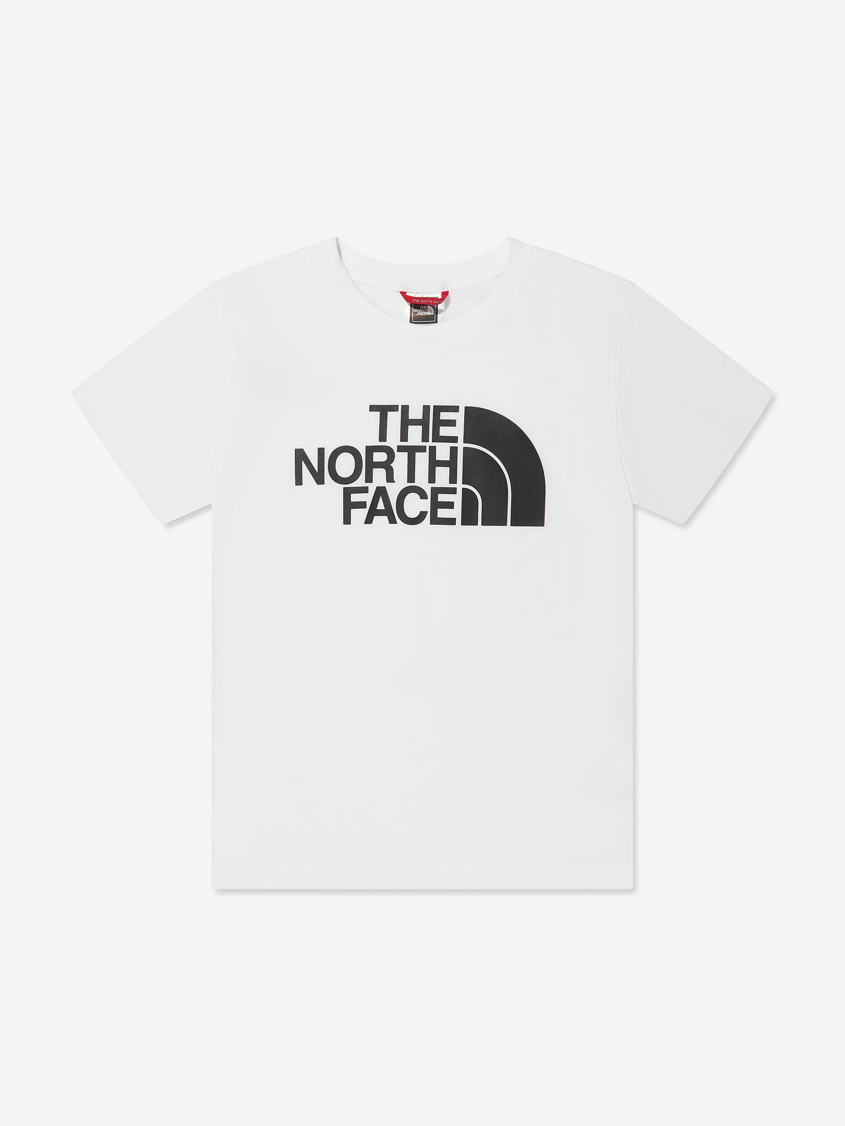 The North Face Boys Easy T-Shirt in White | Childsplay Clothing