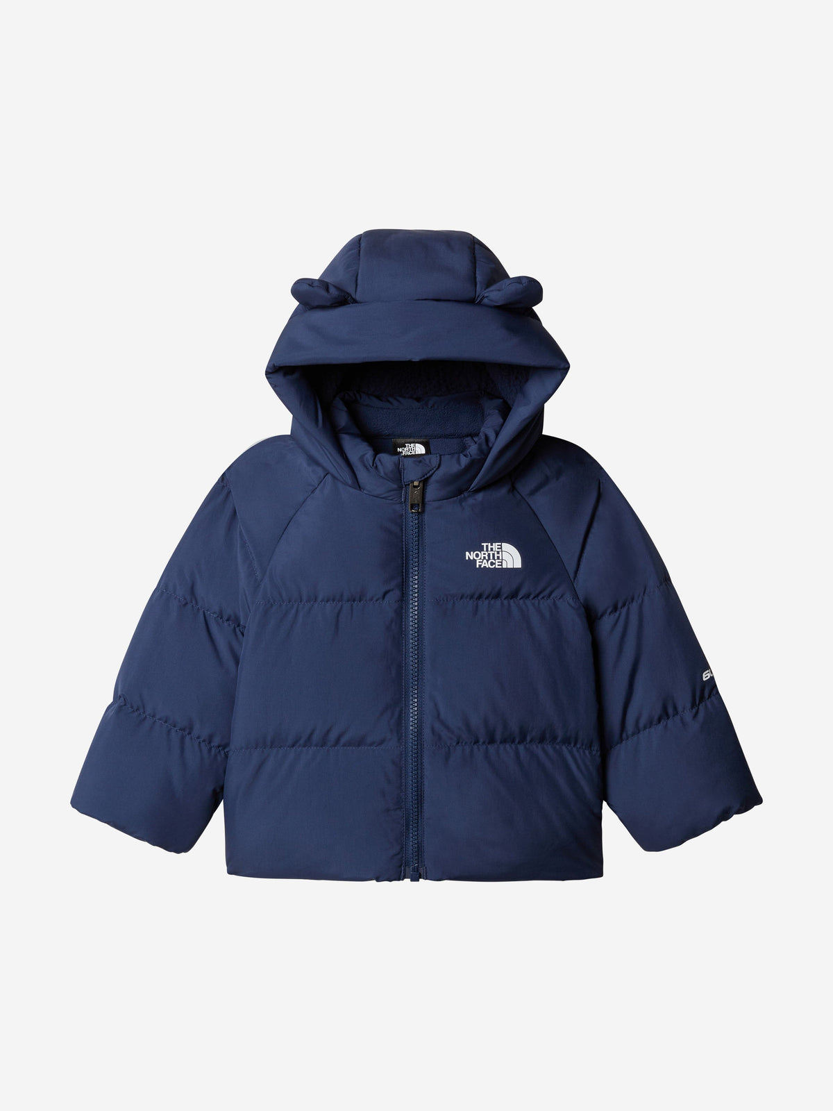 The North Face Baby North Down Fleece Lined Jacket in Navy 