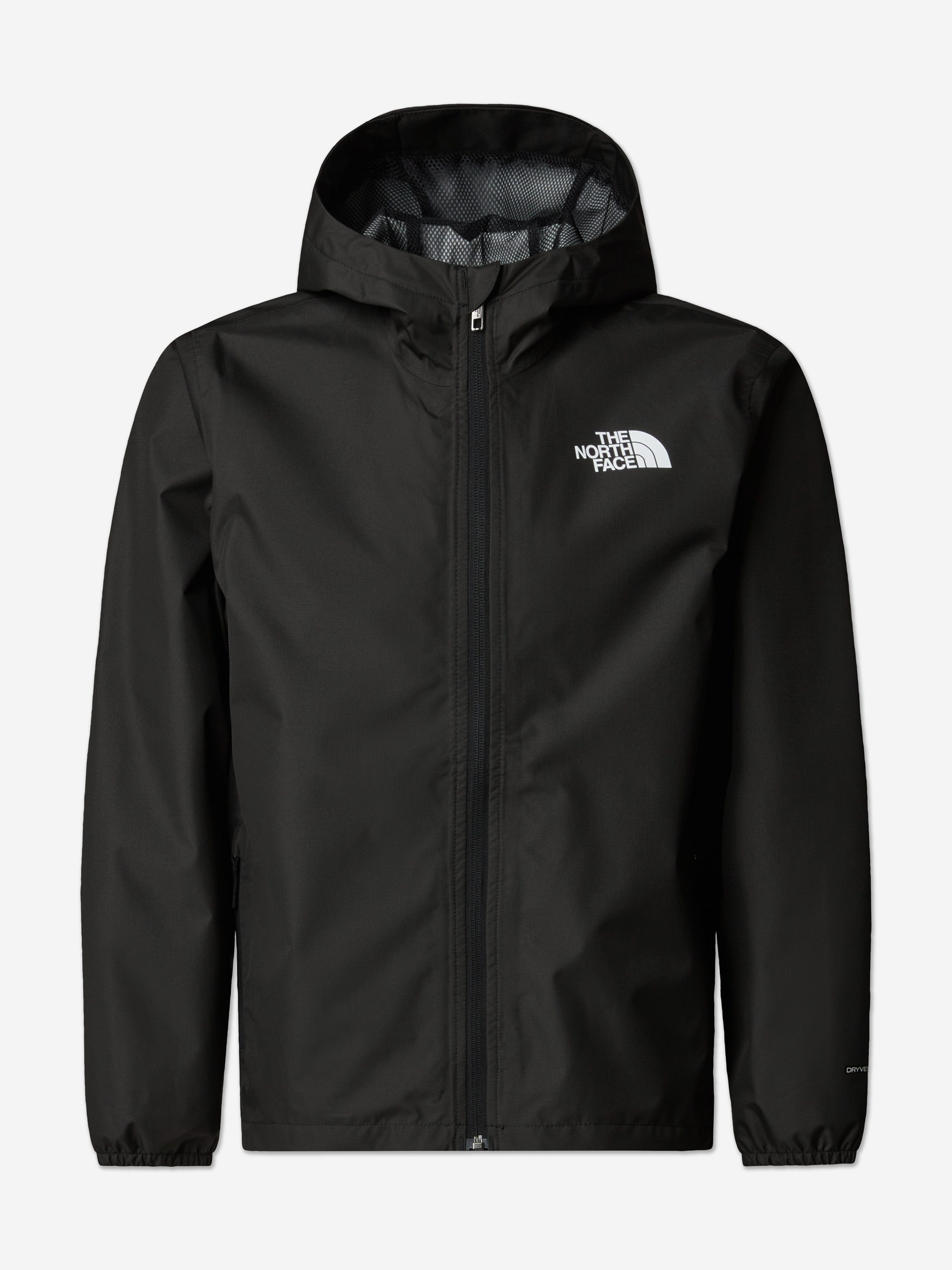 The North Face Kids Zipline Rain Jacket in Black | Childsplay Clothing