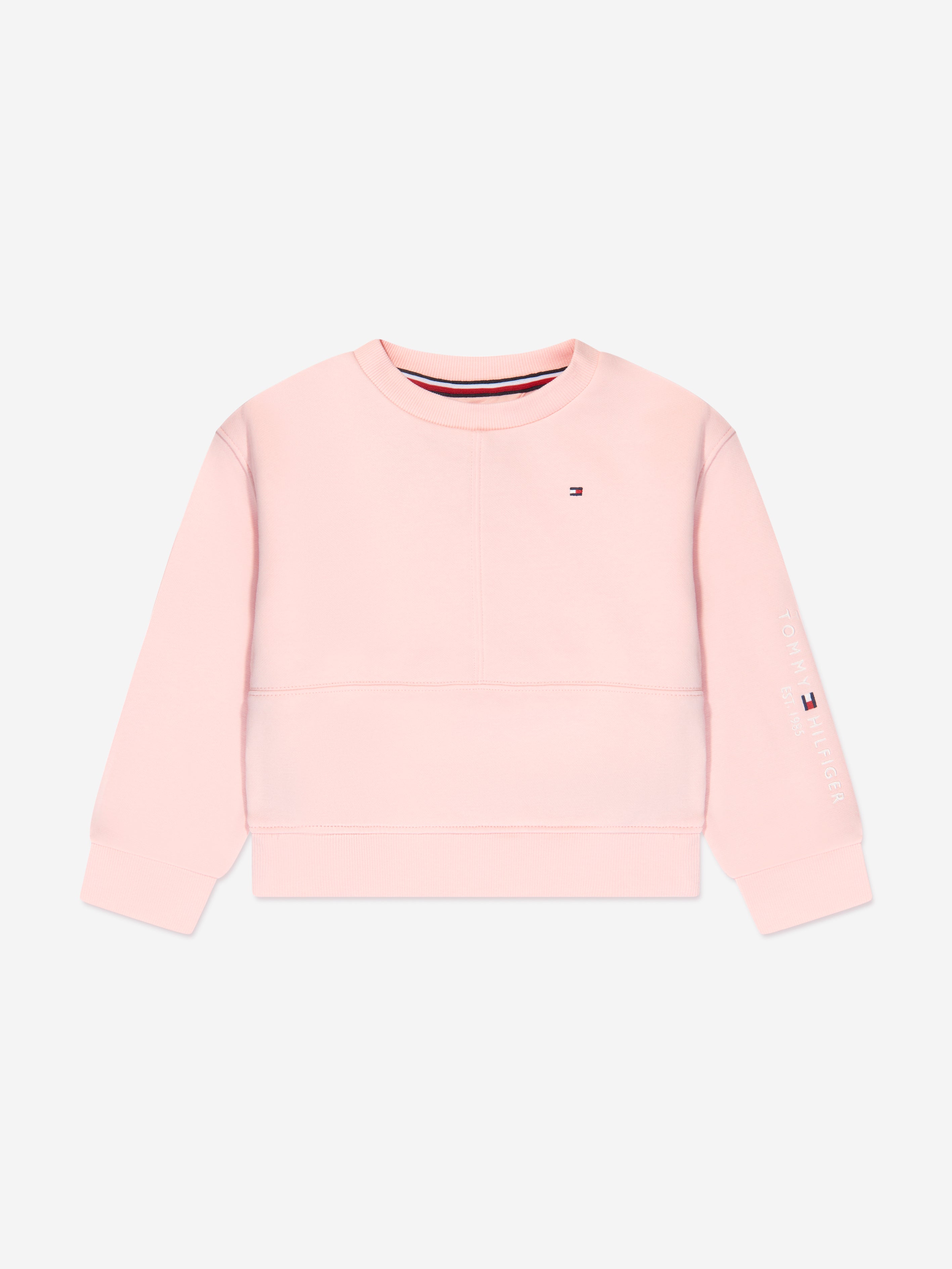 Girls Essential Sweatshirt in Pink | Childsplay Clothing