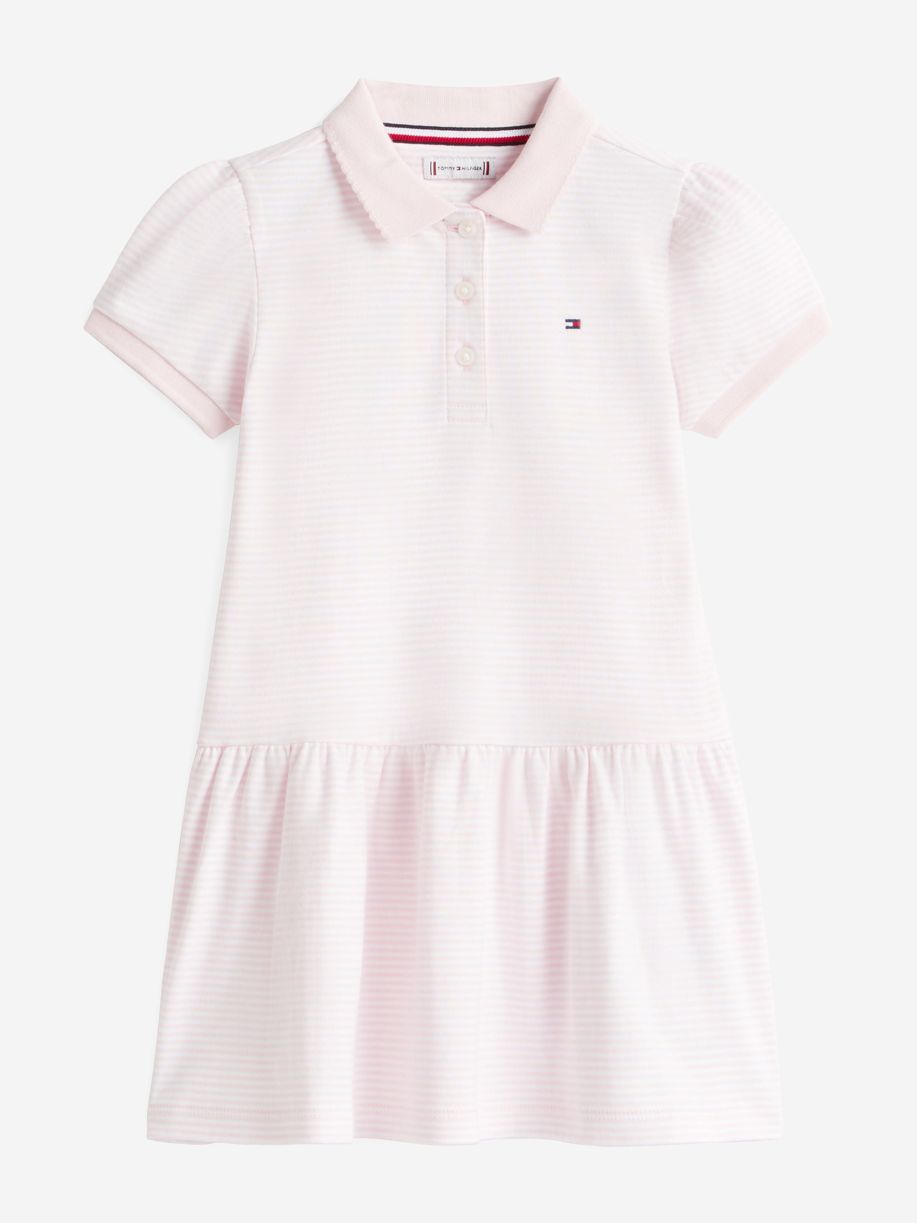 Tommy Hilfiger Girls Polo Dress in Pink Tommy Hilfiger Girls Polo Dress in Pink