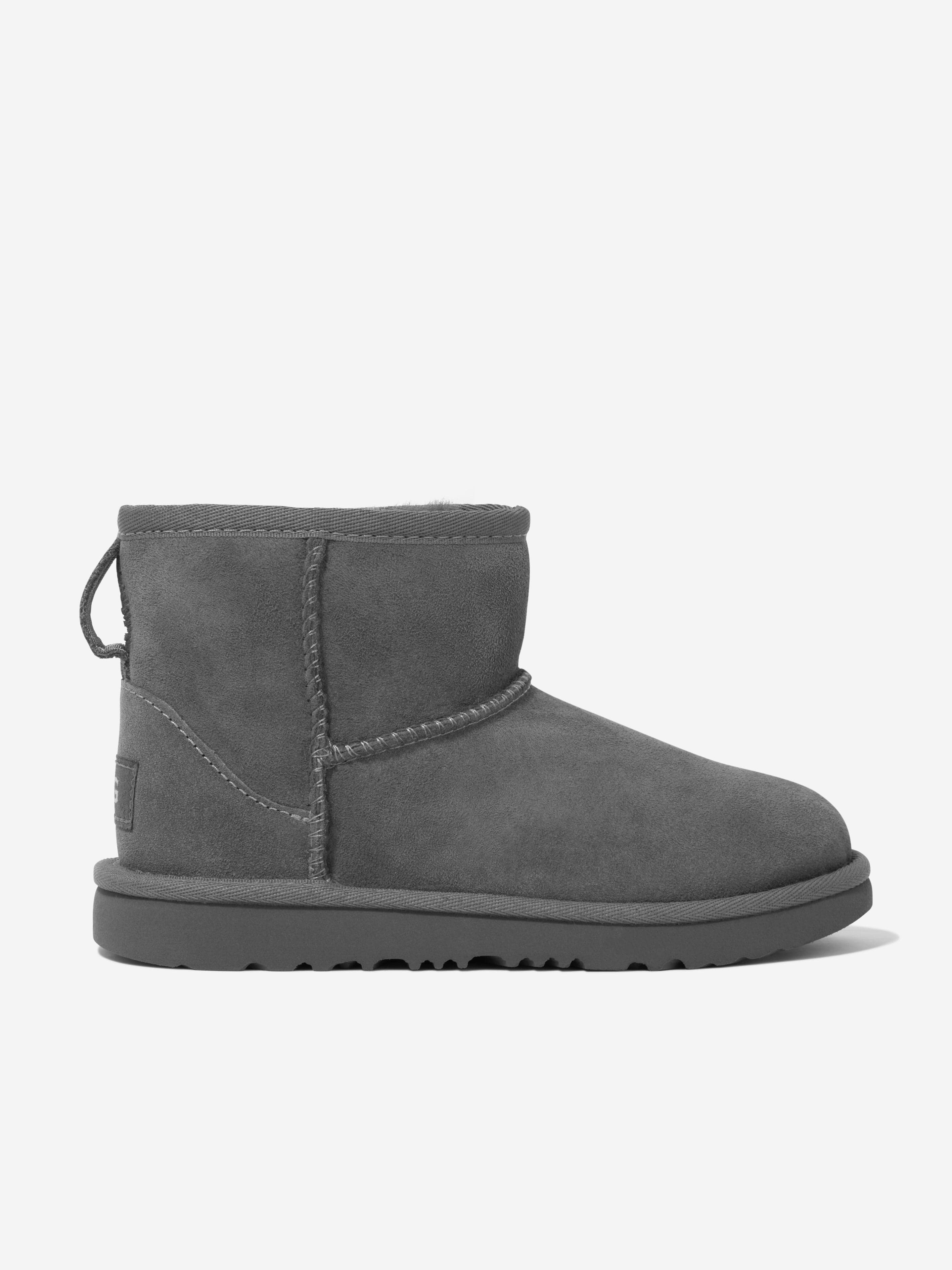 Hush Puppies Girls' Mini Megan Suede Boots - Fleece Lined, Memory Foam Insole, Water Resistant (Toddler & Little Kid)