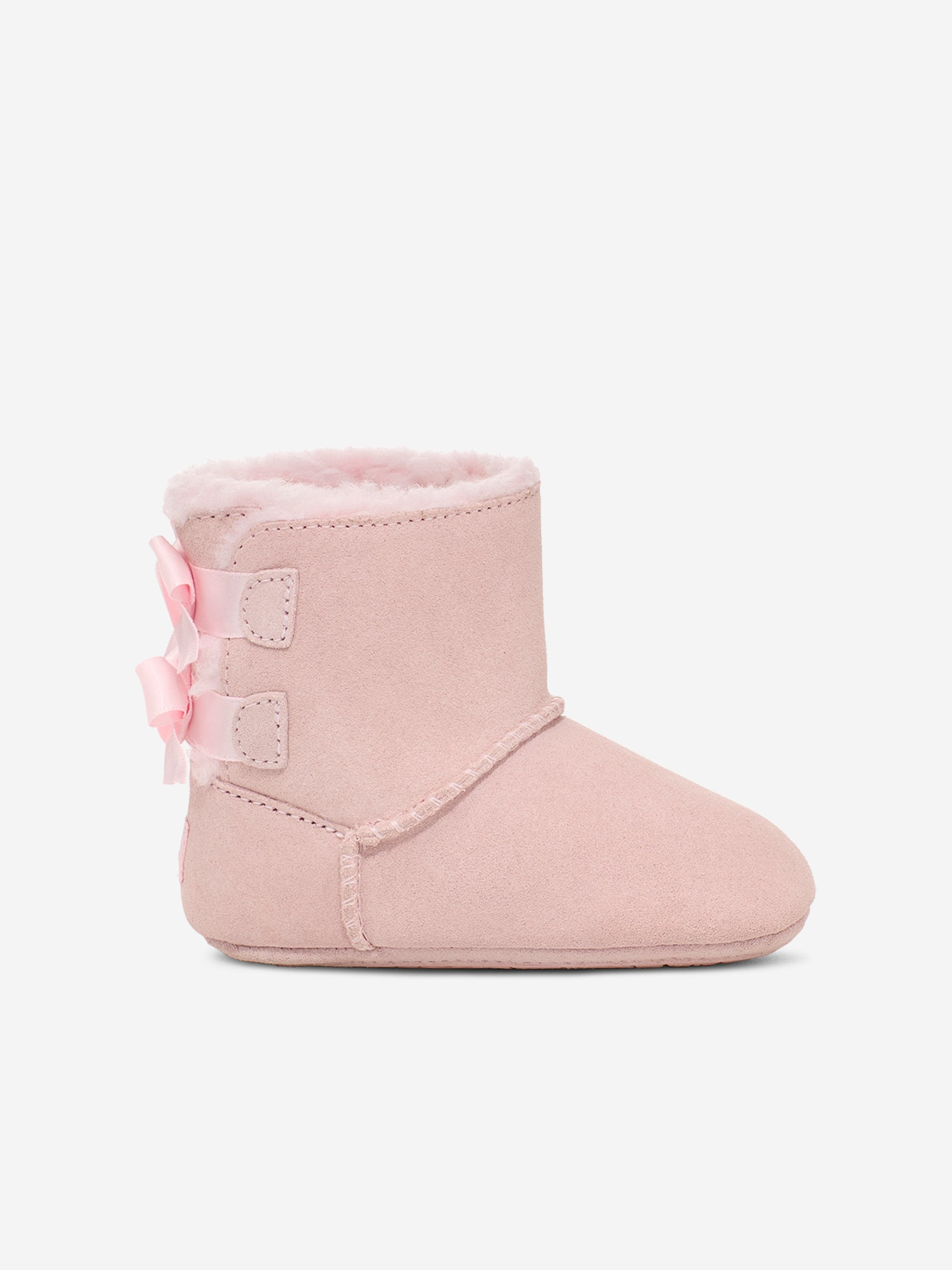 UGG UGG Baby Girls Bailey Bow Boots in Pink Childsplay Clothing