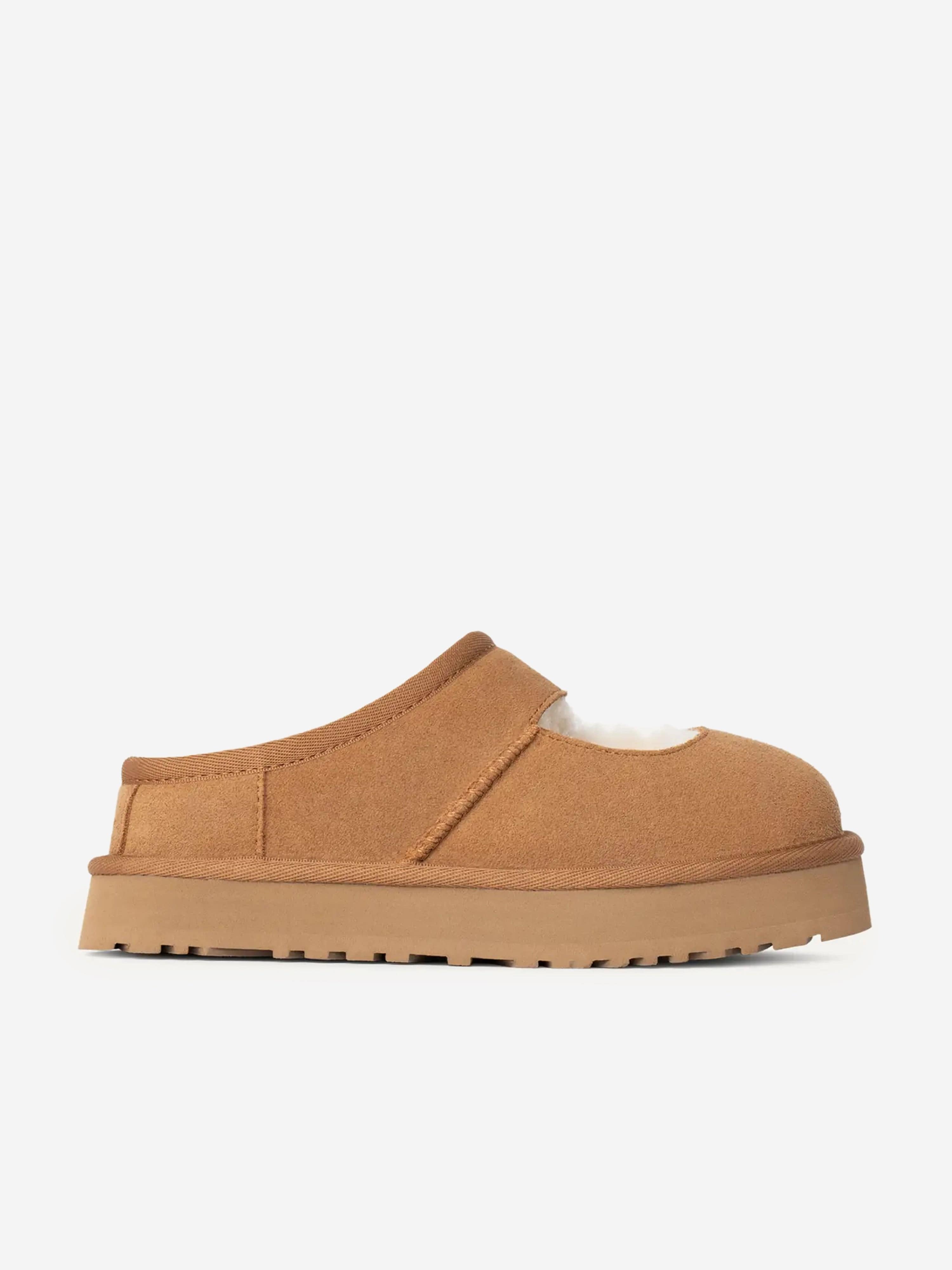 UGG K Bea Mary Jane Big Girls Size 5 Youth Slipper Slide On
