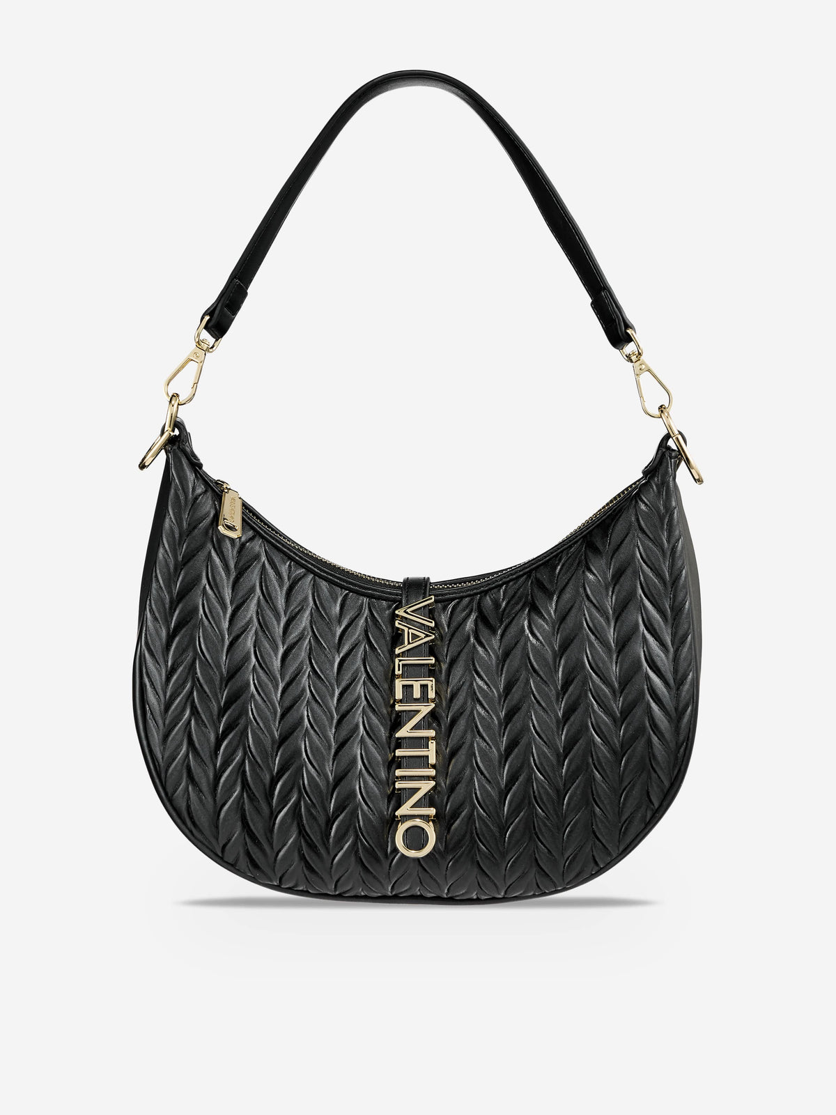 Valentino Fania Re Shoulder Bag in Black (28cm) | Childsplay Clothing