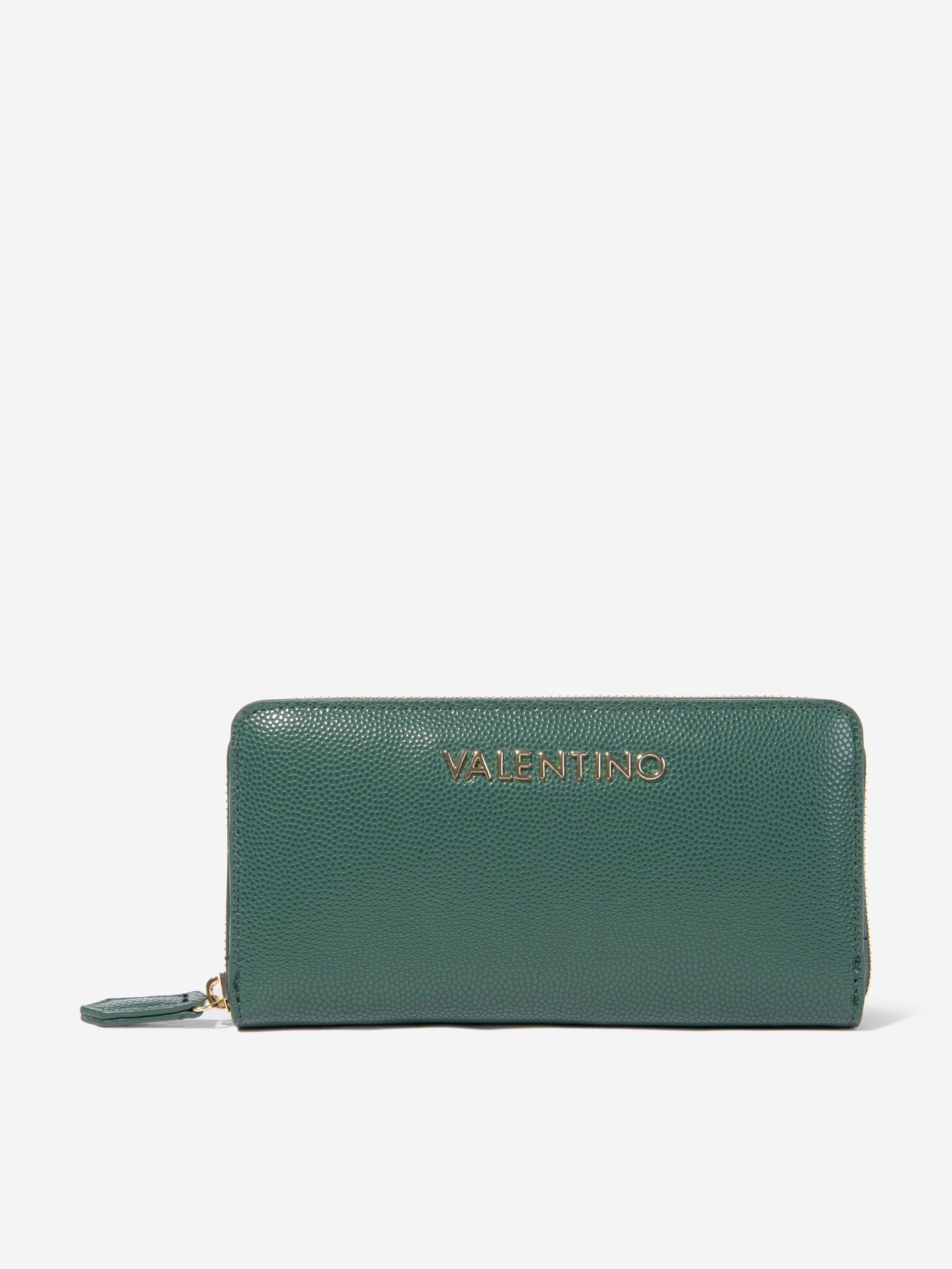 Valentino Divina Zip Around Wallet in Green (14.5cm) | Childsplay