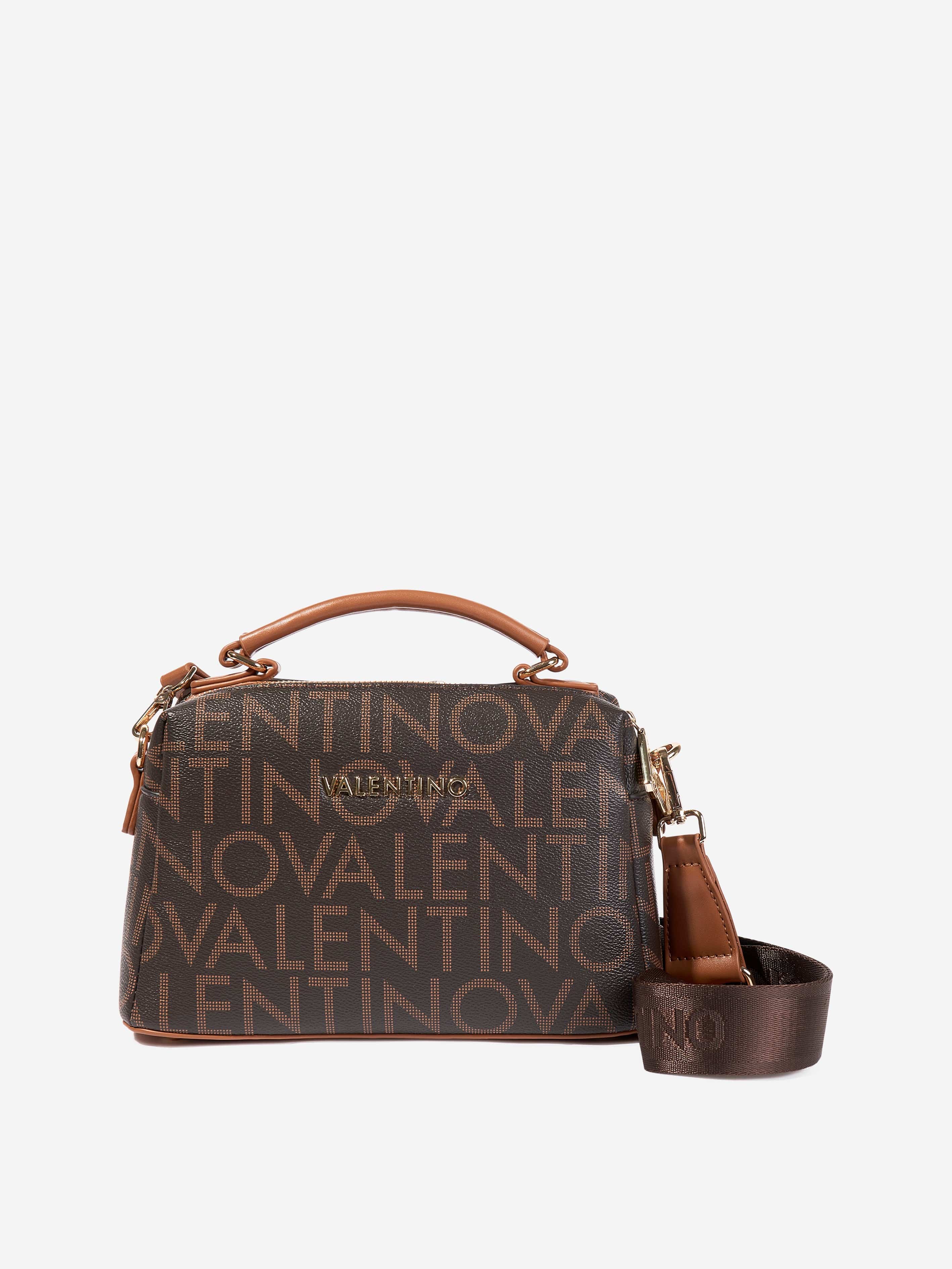 Valentino Regina Re Crossbody Bag in Brown (25cm Valentino Regina Re Crossbody Bag in Brown (25cm