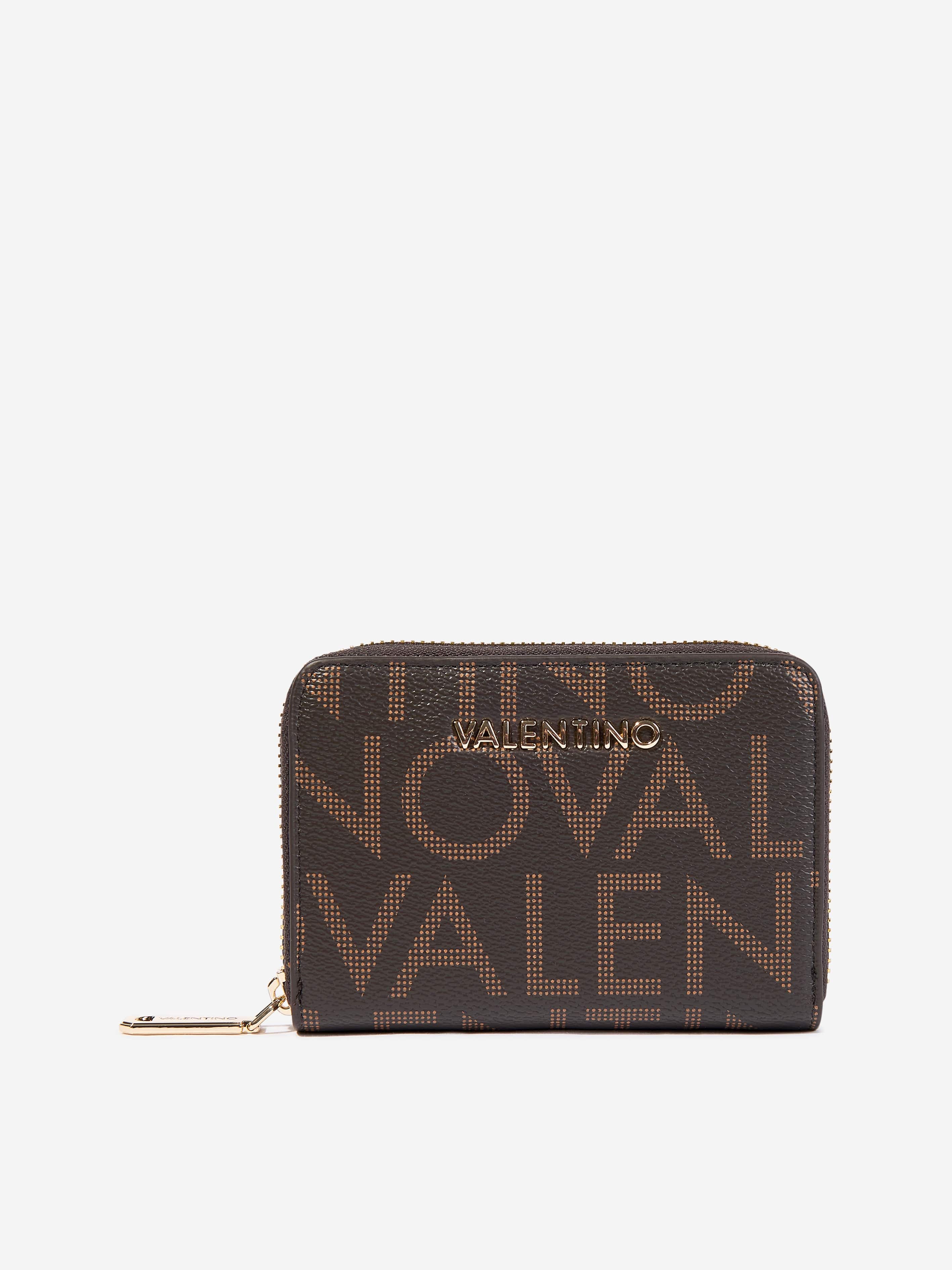 Valentino Regina Re Zip Around Wallet in Brown (13cm) | Childsplay