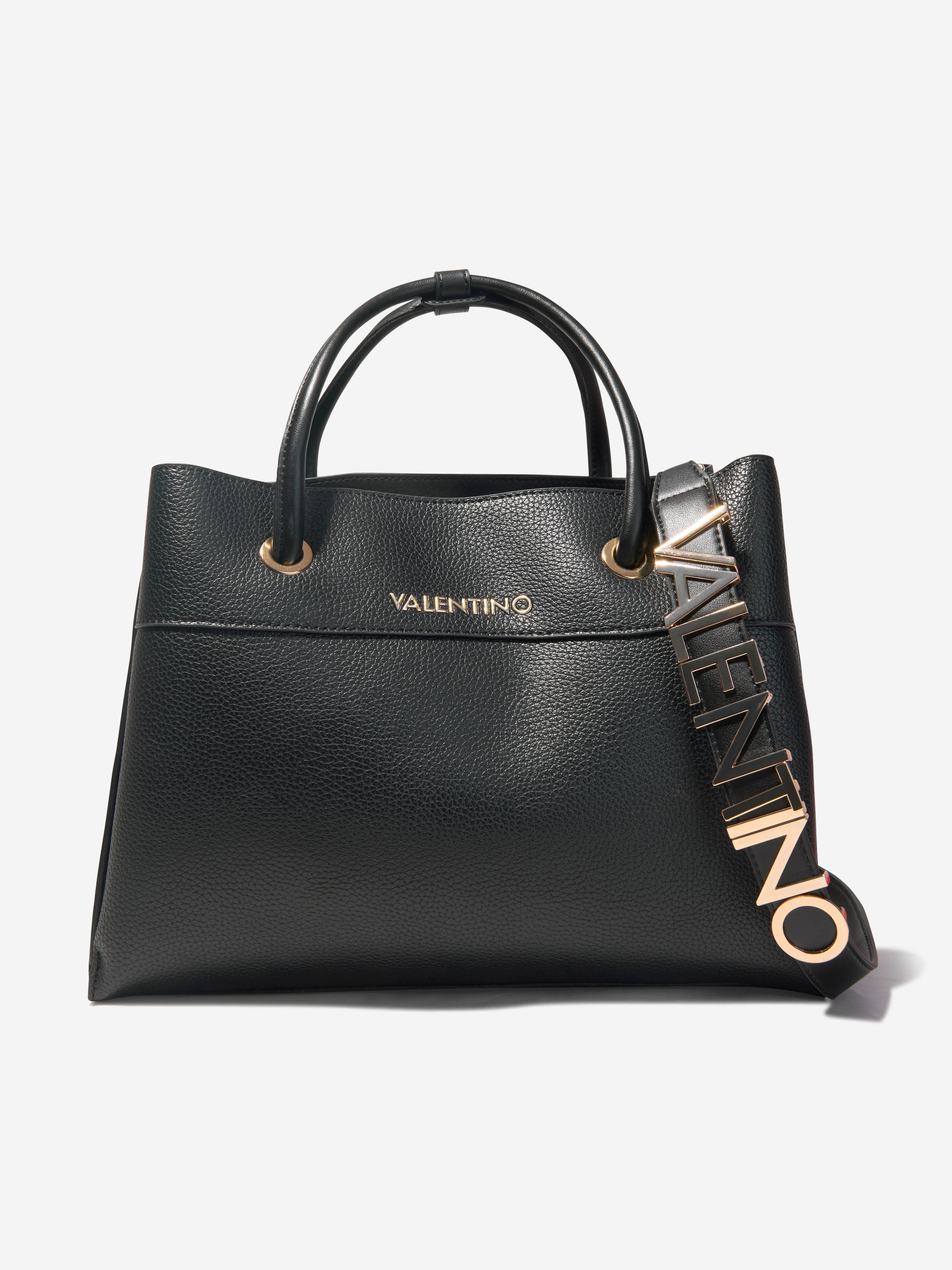 Valentino Alexia Tote Bag in Black (35cm) | Childsplay Clothing