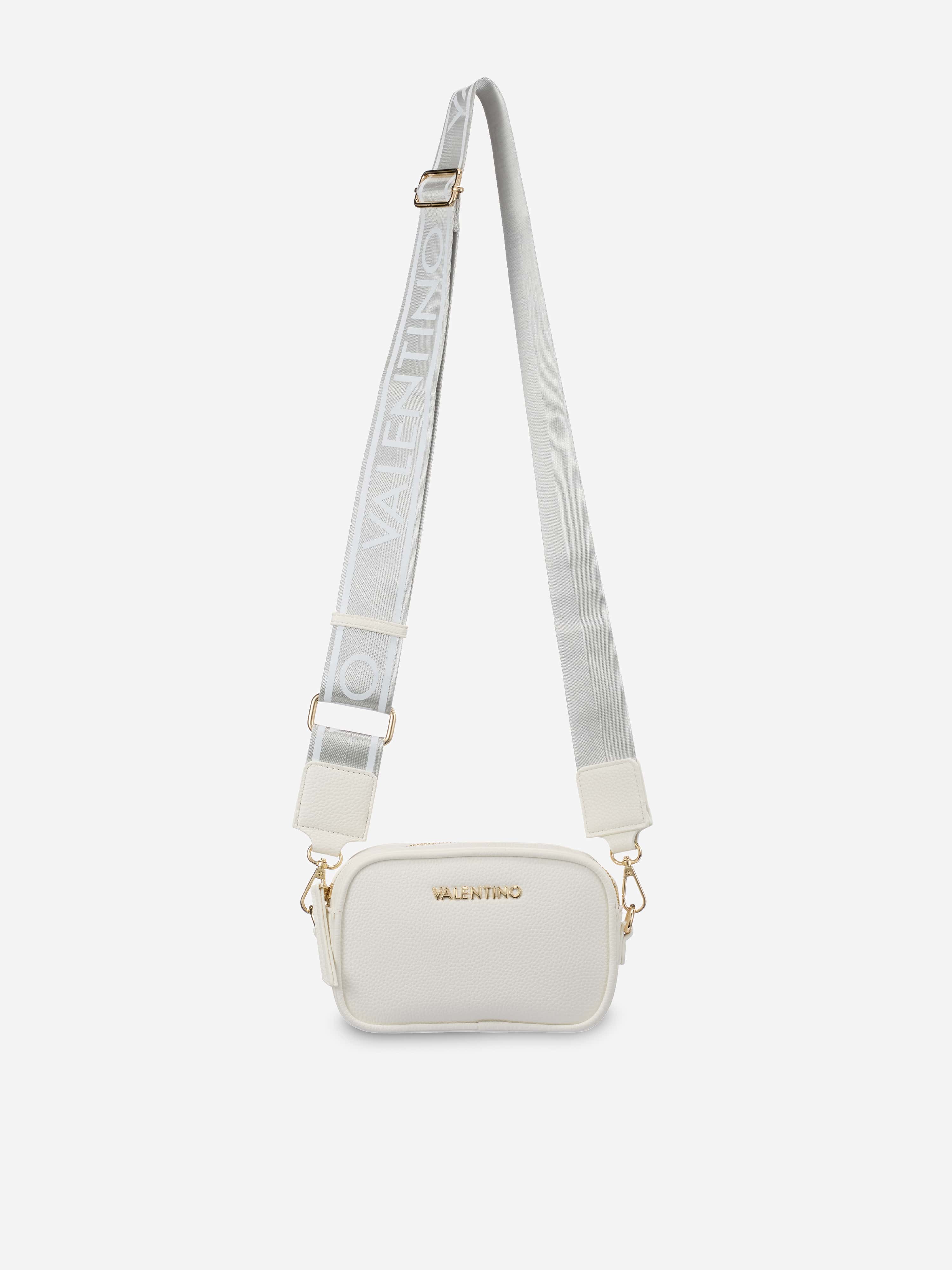 Valentino Miramar Crossbody Bag in White (20cm) | Childsplay Clothing