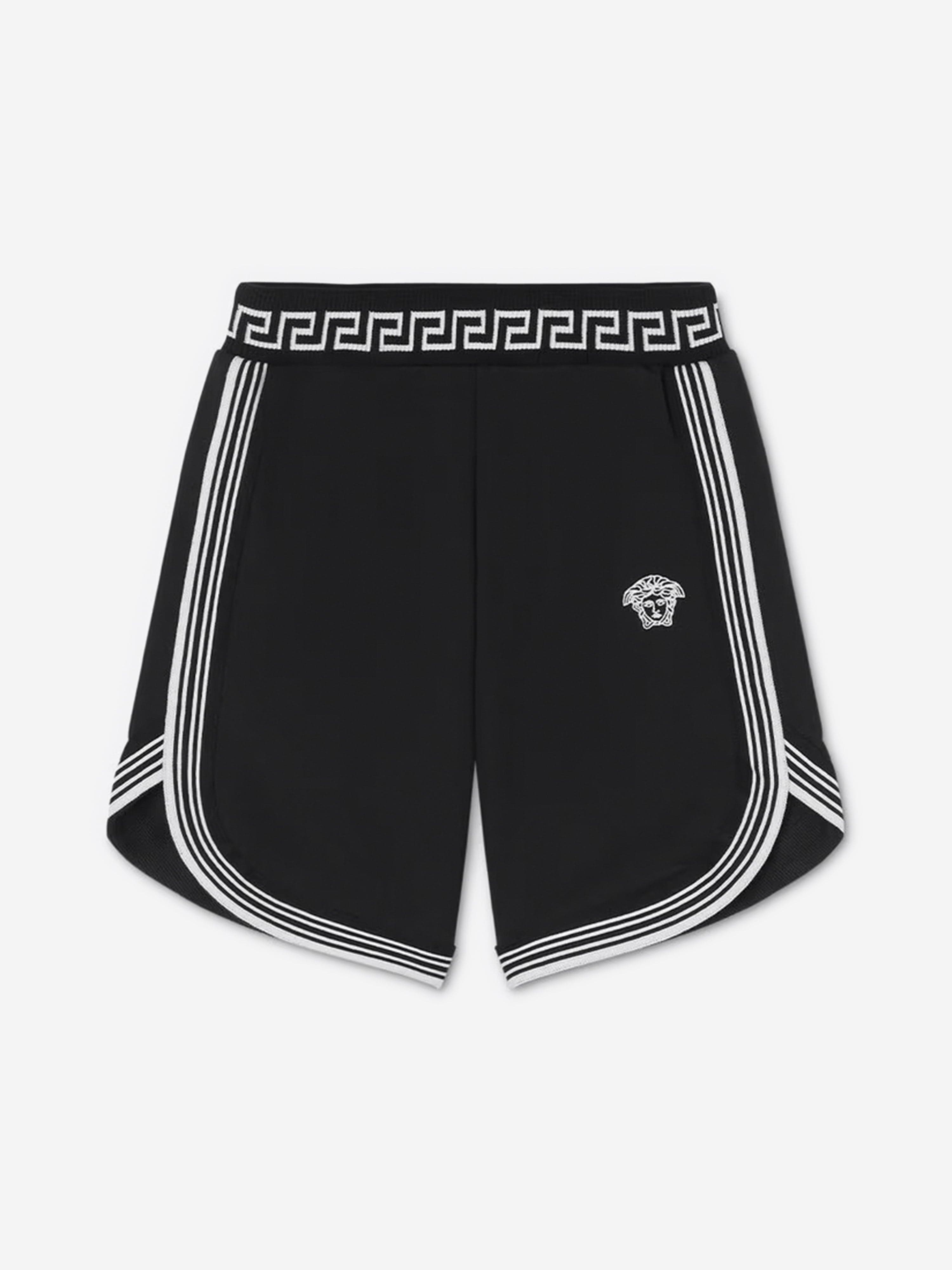 Versace Versace Boys Medusa Logo Shorts in Black | Childsplay Clothing