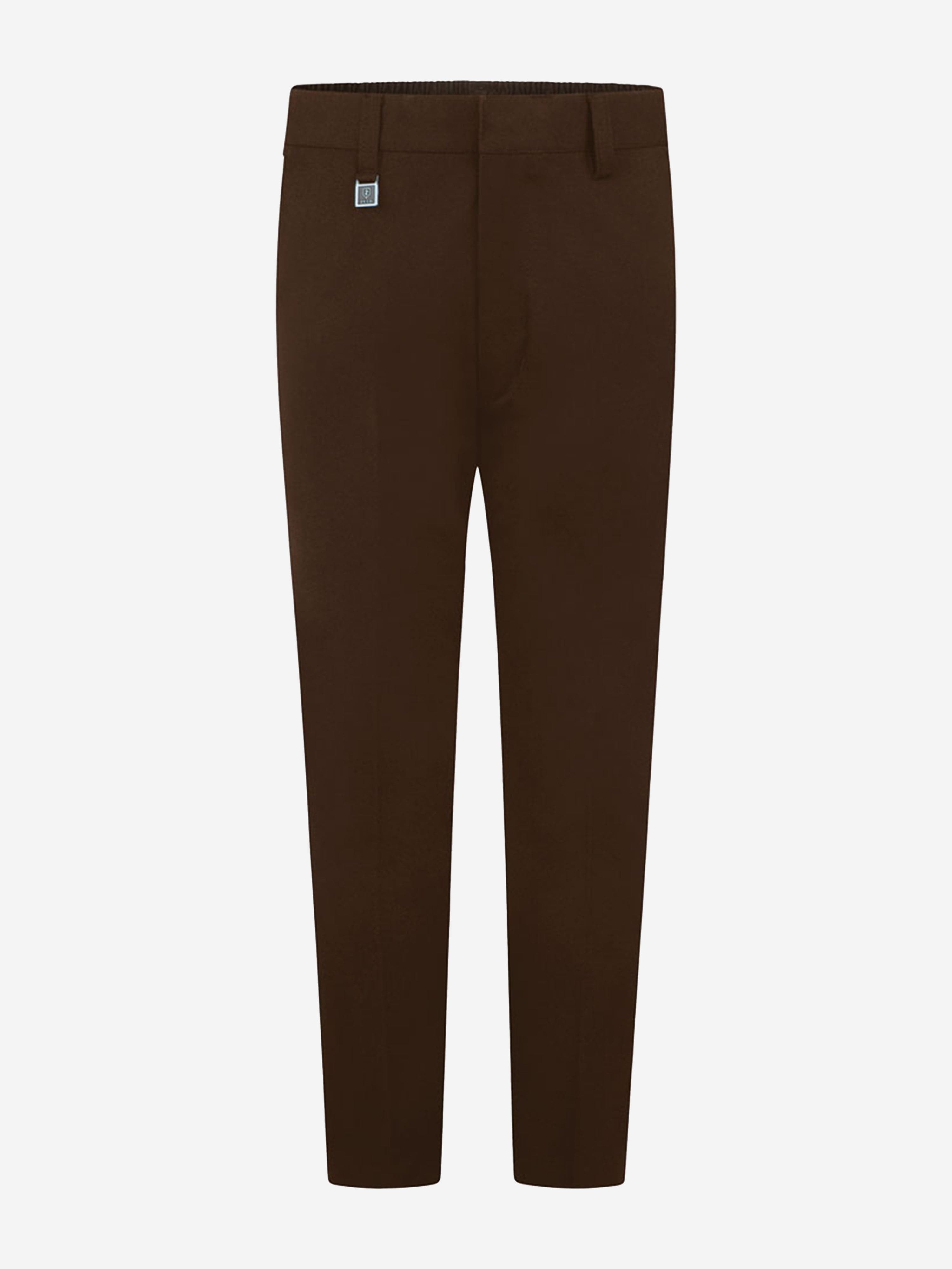 boys brown dress pants Windsor Gown - Blush Silk Noil