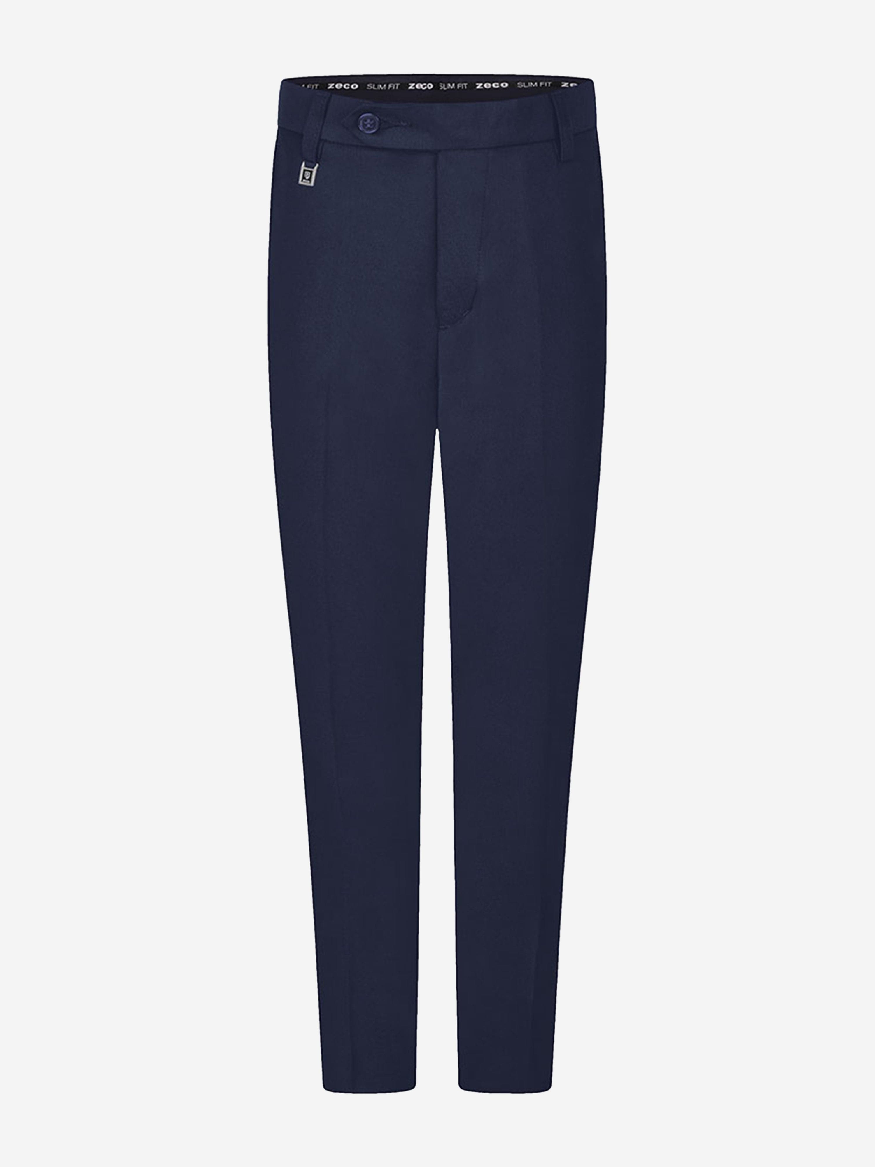 slim fit boys dress pants Leo & Zachary 37305 Boys' Dress Pants - Stretch