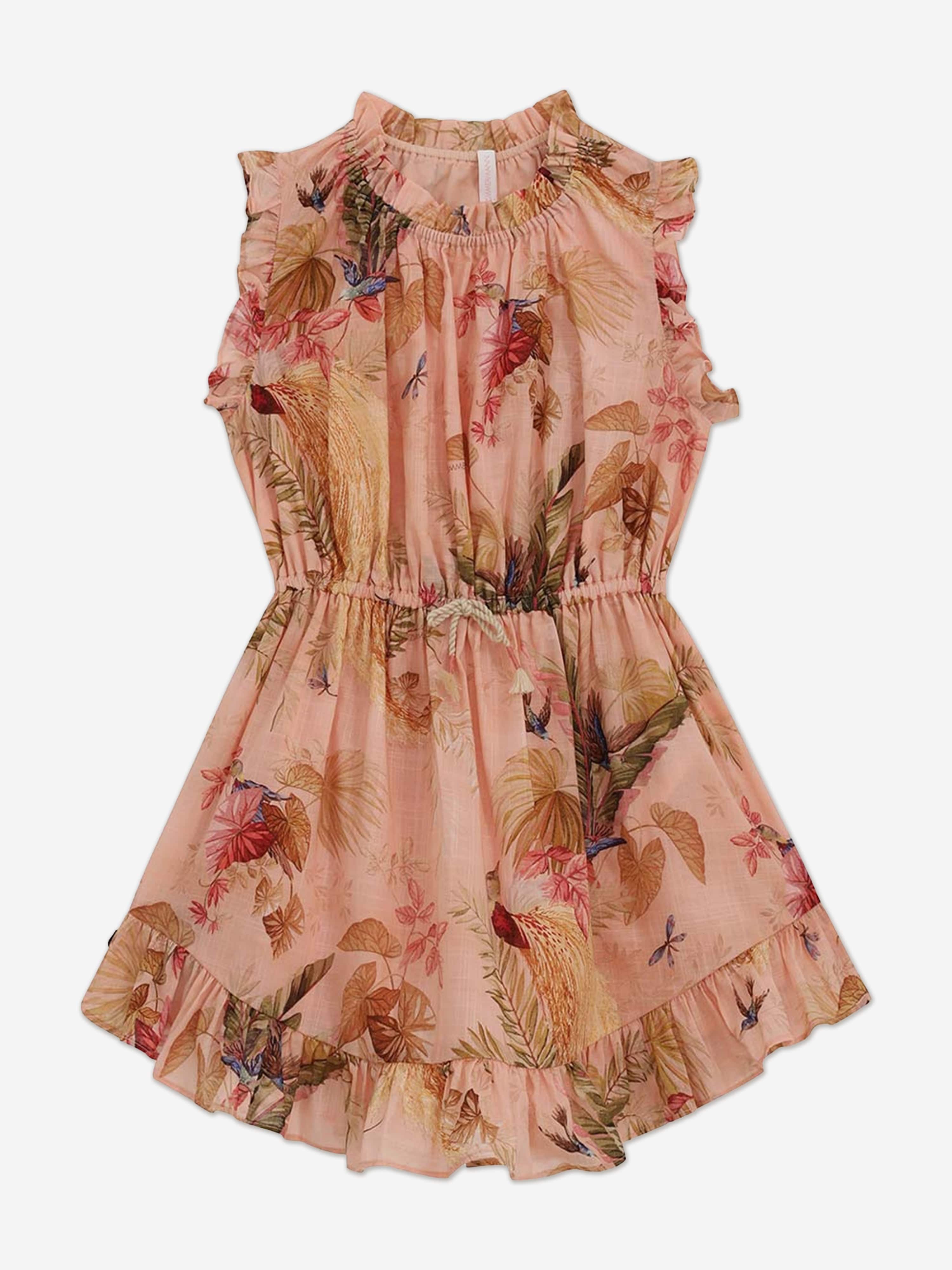 pink zimmermann dress Zimmermann Girls Rhiannon Flip Dress in Pink