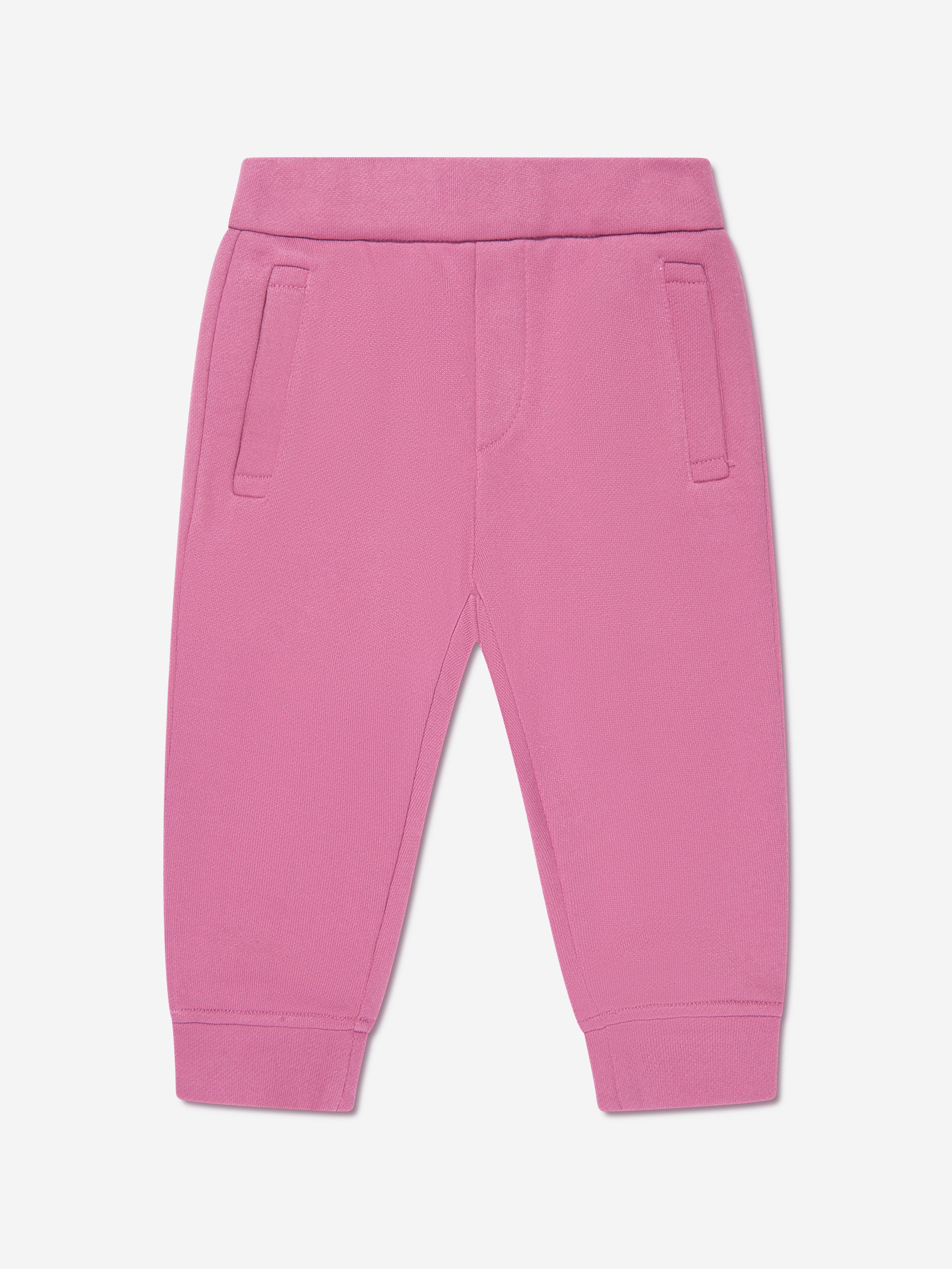 baby jogger logo Emporio Armani Baby Girls Logo Joggers 36 Mths Pink