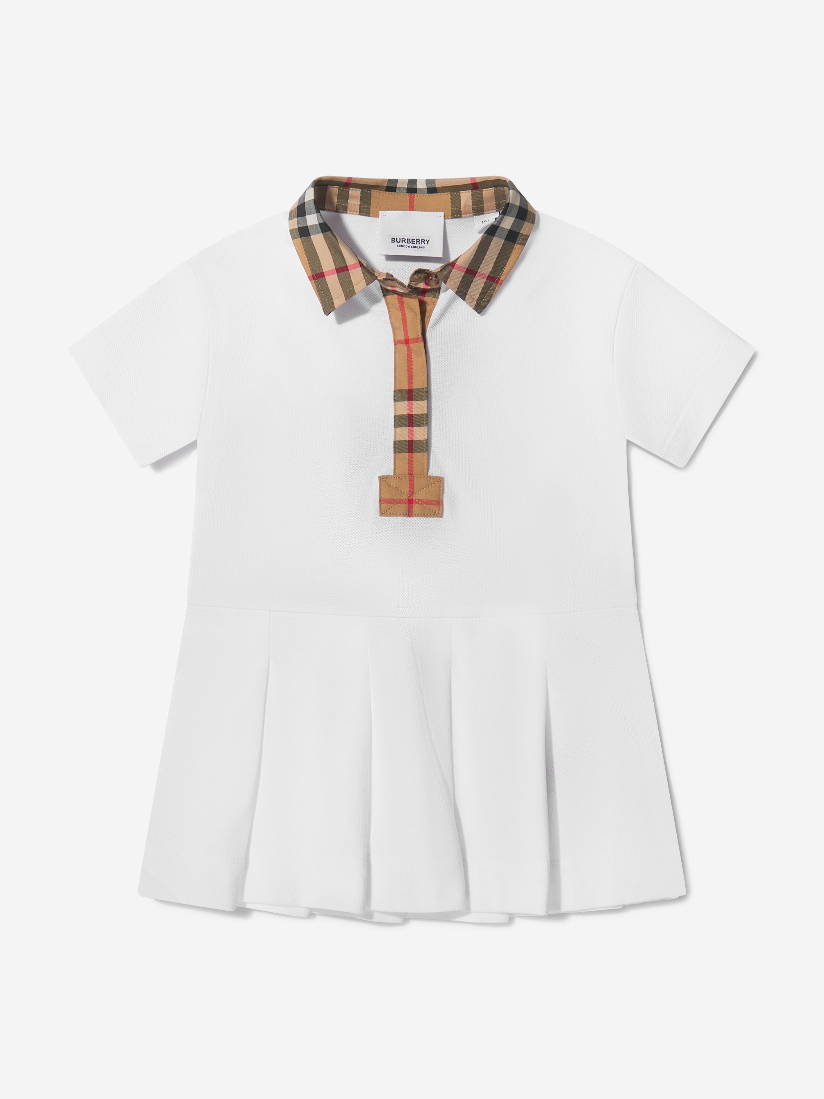 Hong Kong Vilje moronic Burberry Kids - Baby Girls Mini Sigrid Polo Dress In White | Childsplay  Clothing