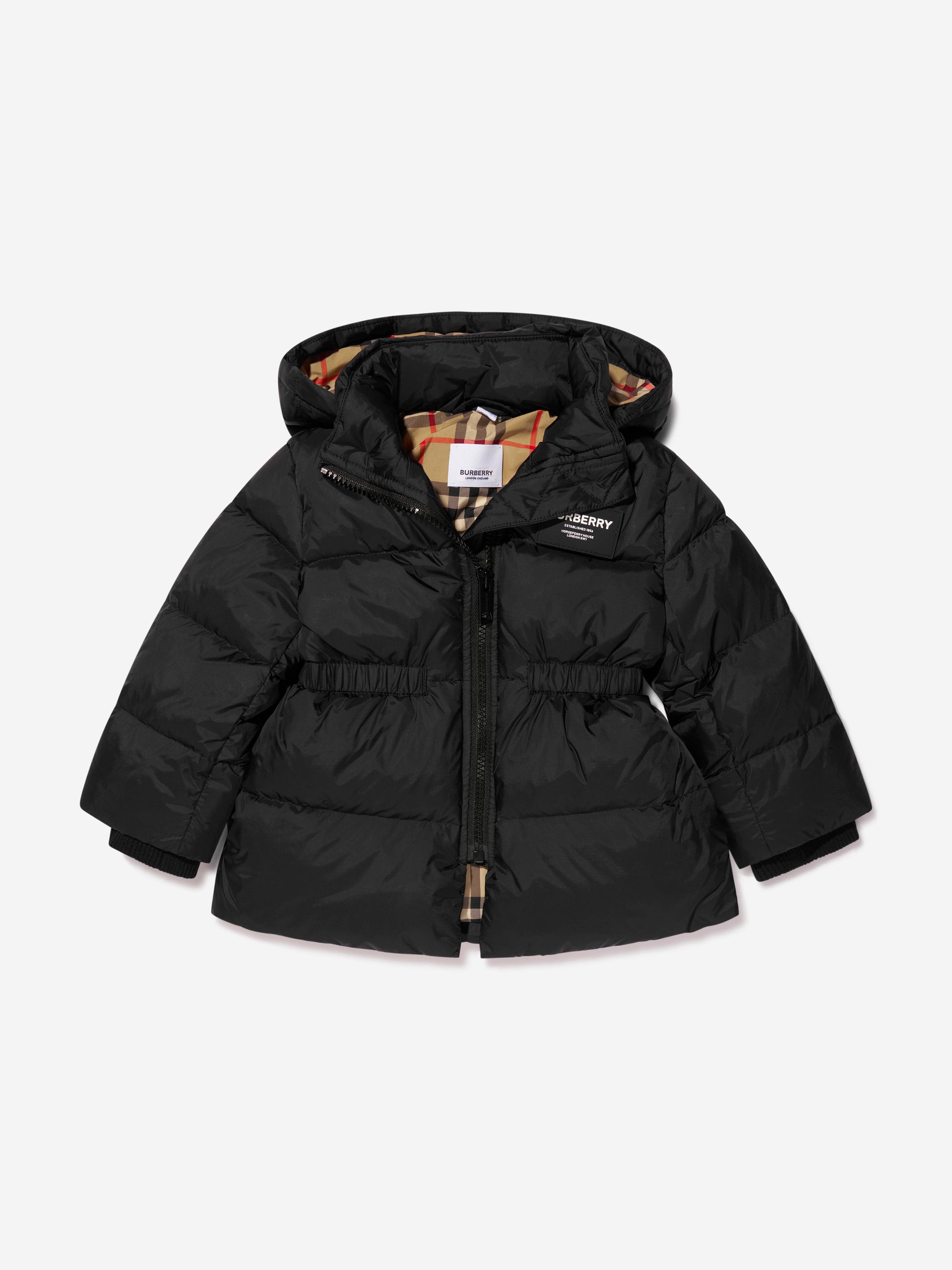 Burberry Kids - Baby Girls Down Padded Edina Puffer Jacket