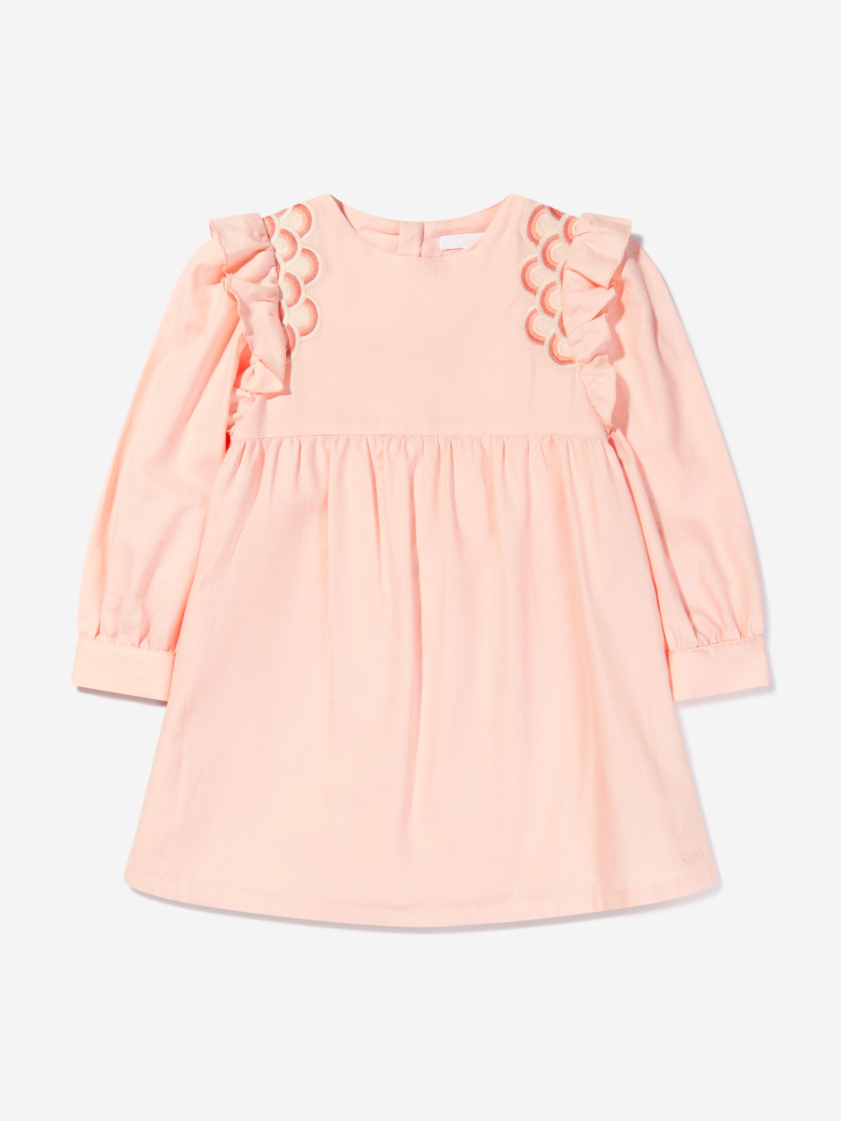 Chlo - Girls Organic Cotton Embroidered Dress | Childsplay Clothing Chlo - Girls Organic Cotton Embroidered Dress | Childsplay Clothing