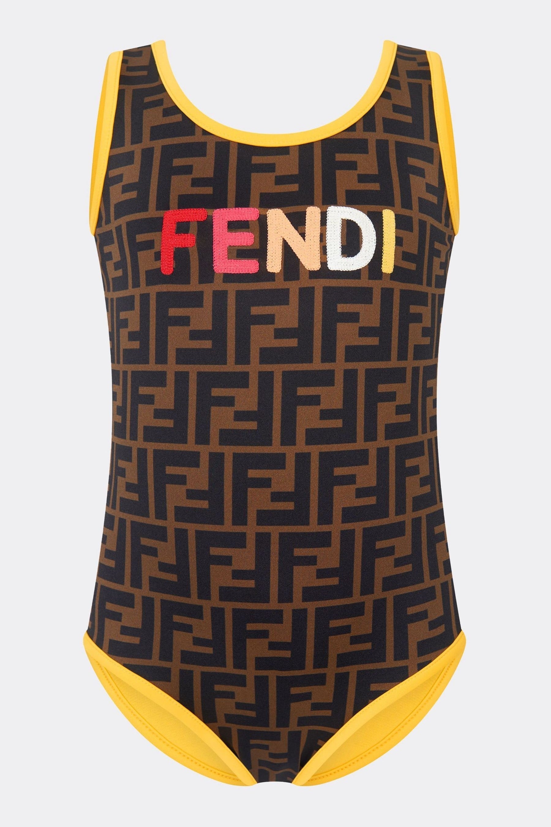Fendi inspired bathing suit