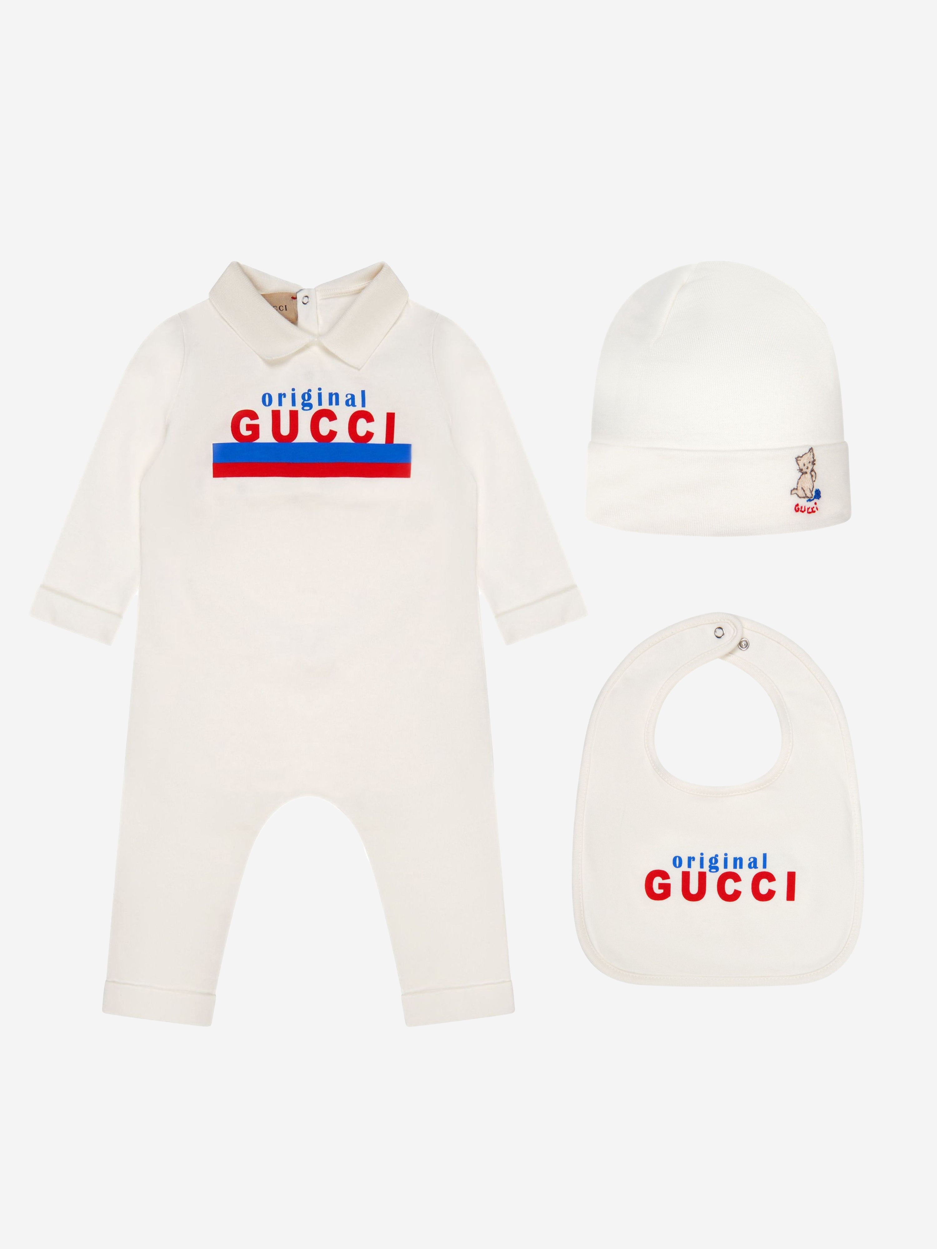 markør Formålet Rød dato Gucci Kids Baby Unisex Romper | Childsplay Clothing