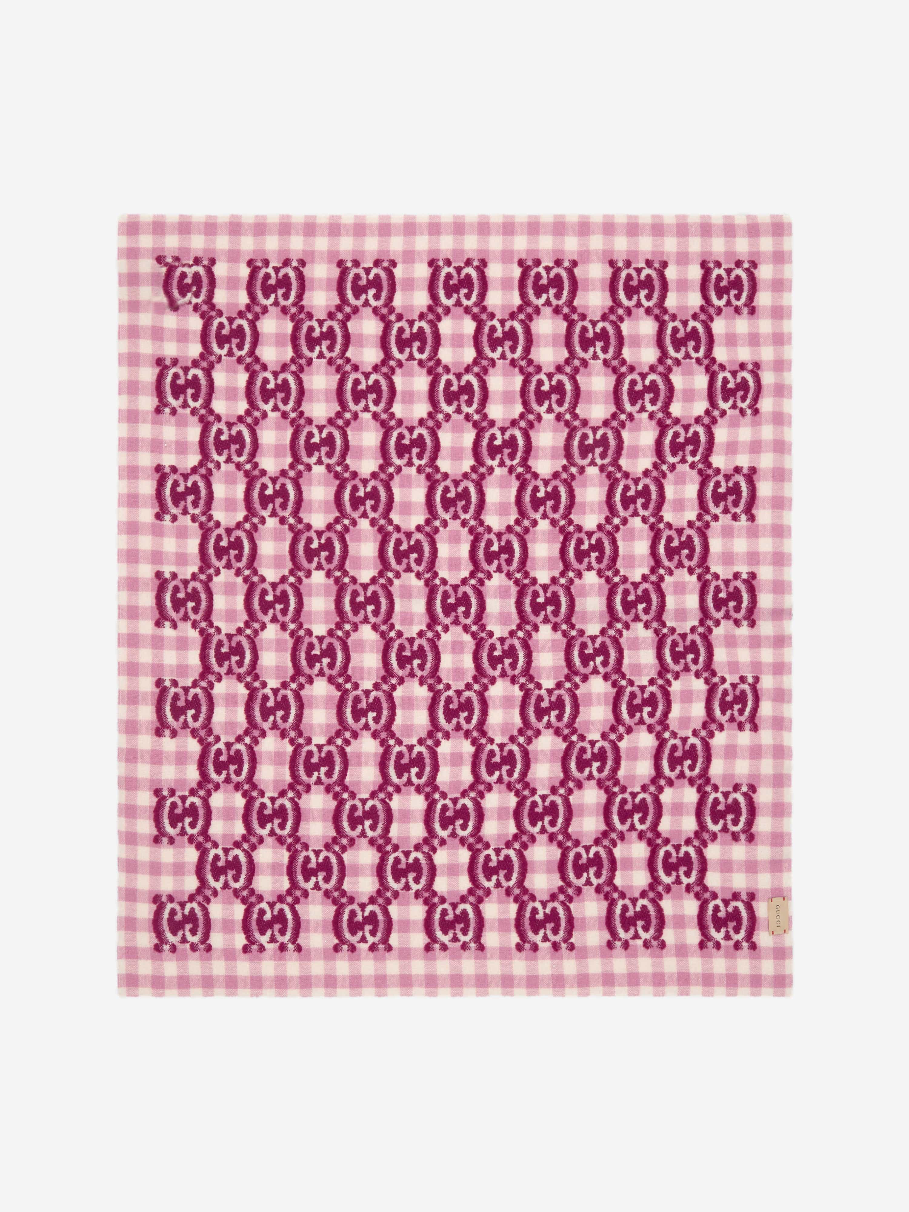 Cotton Blanket Gucci Pink Baby Blanket Gucci Baby Blanket Pink