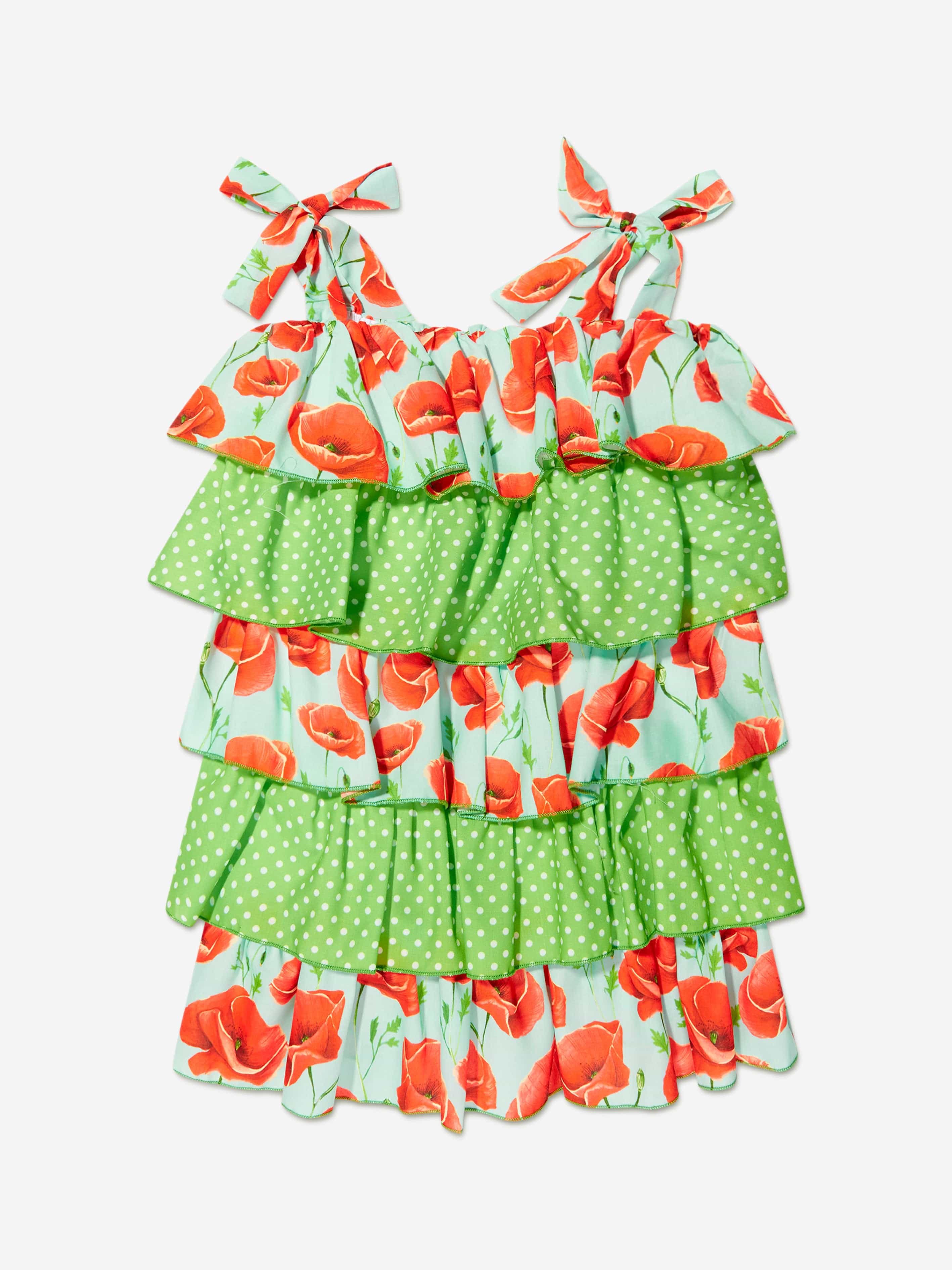 green emerald velvet dress Laura Midi Dress in Green Eyelet – Poppy and Pink main image 0