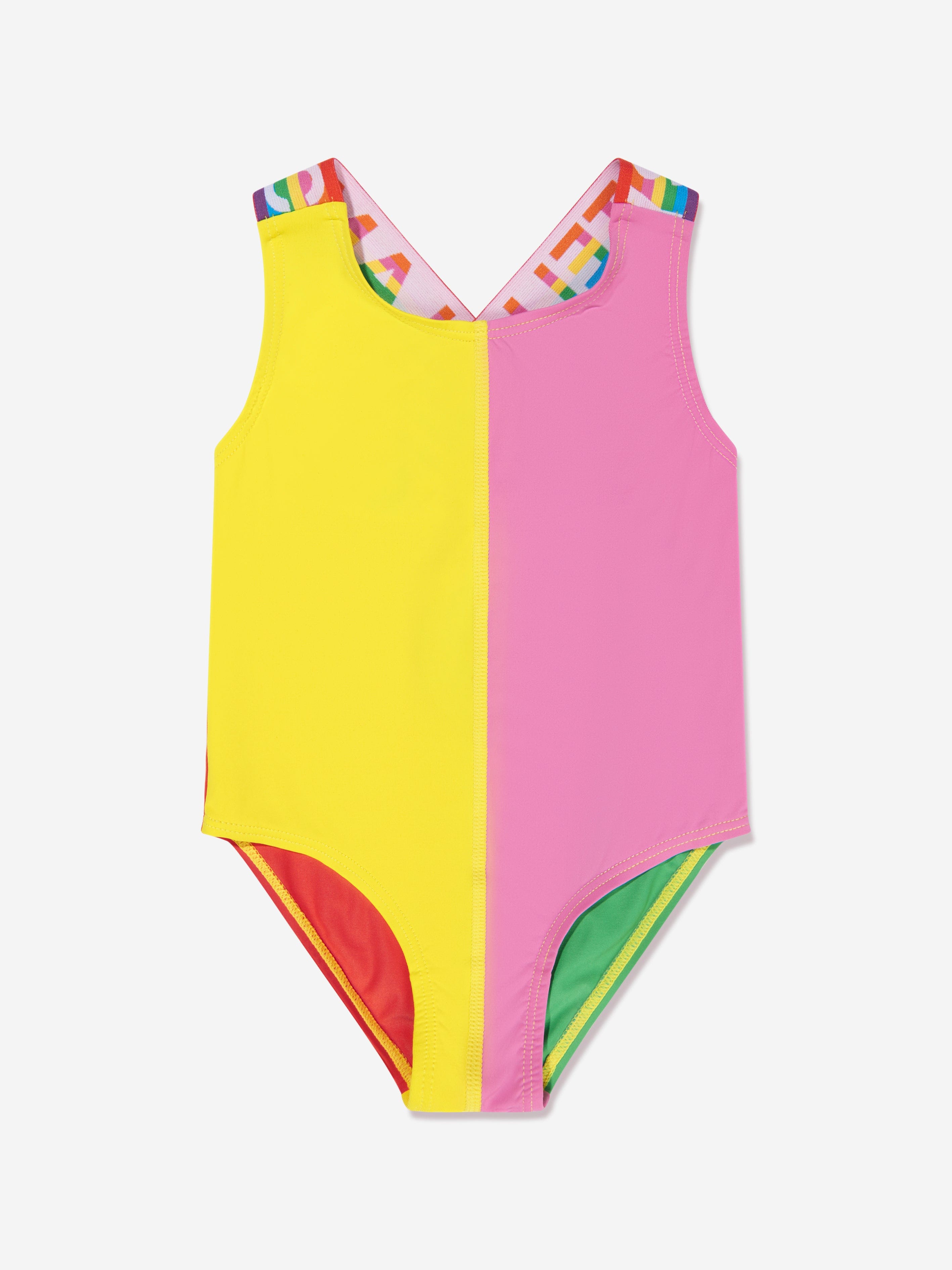 Girls Swimming Costume in Multicolour Childsplay Clothing