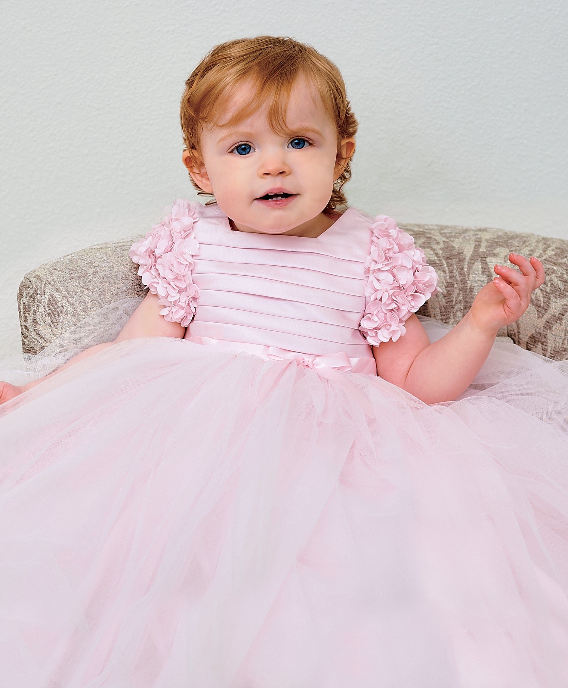 sarah louise dress pink Sarah Louise - Girls Pink Hand-Smocked Dress