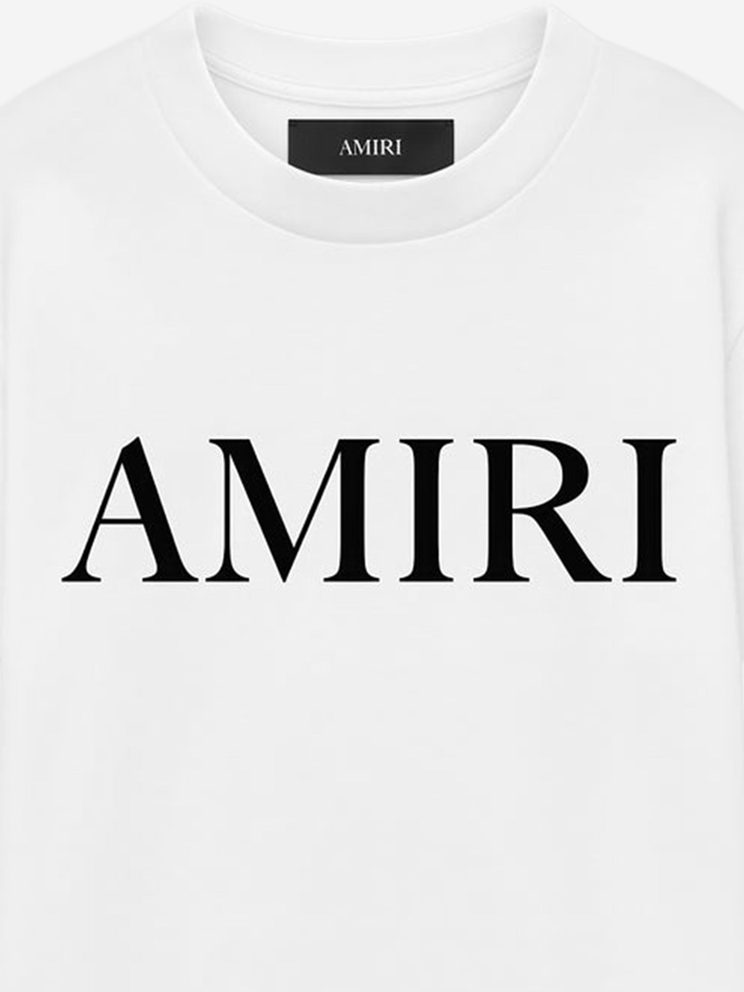 Amiri Kids Core Logo T-Shirt in White | Childsplay Clothing