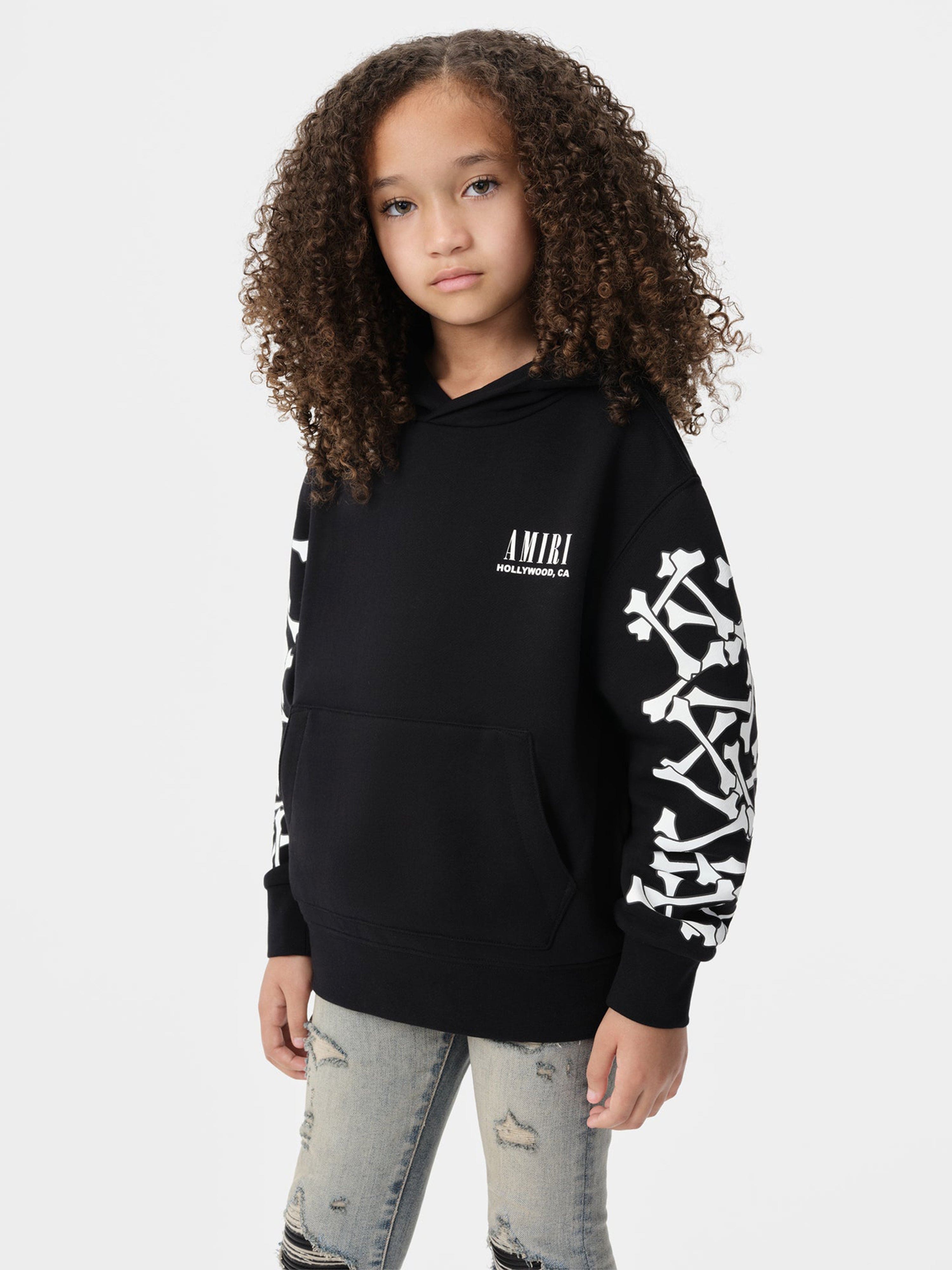 Amiri Kids Bones Hoodie in Black | Childsplay Clothing