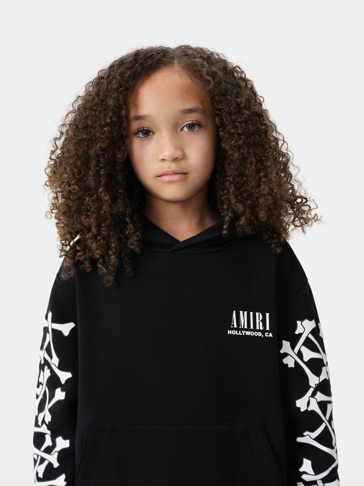 Amiri Kids Bones Hoodie in Black | Childsplay Clothing