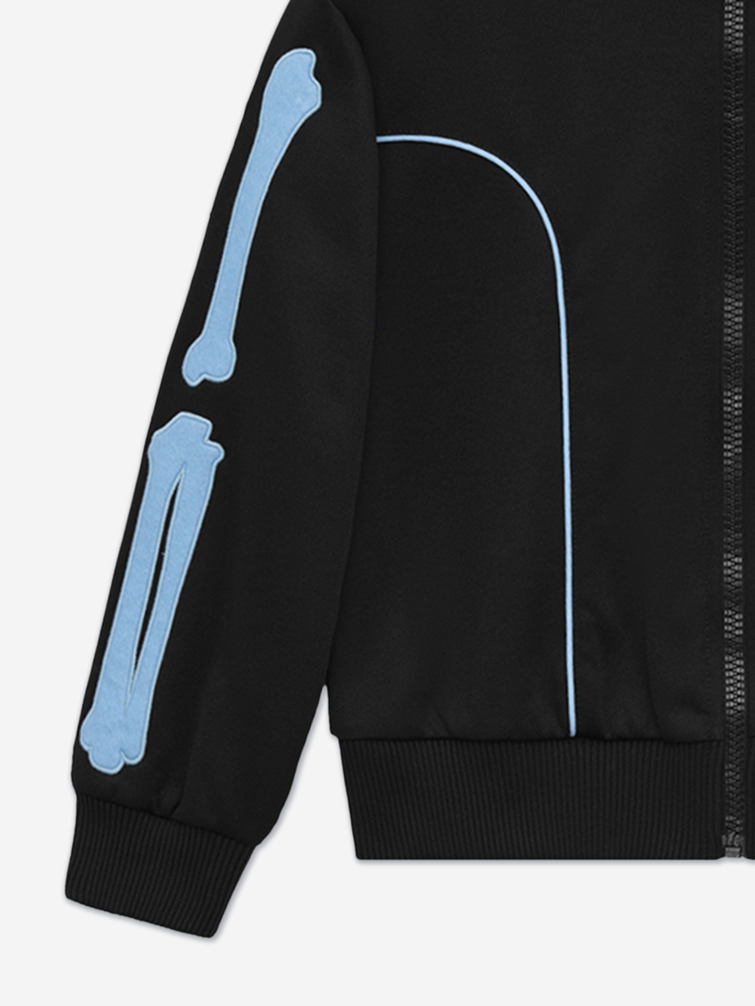 Amiri Kids Bones Track Jacket in Black | Childsplay Clothing