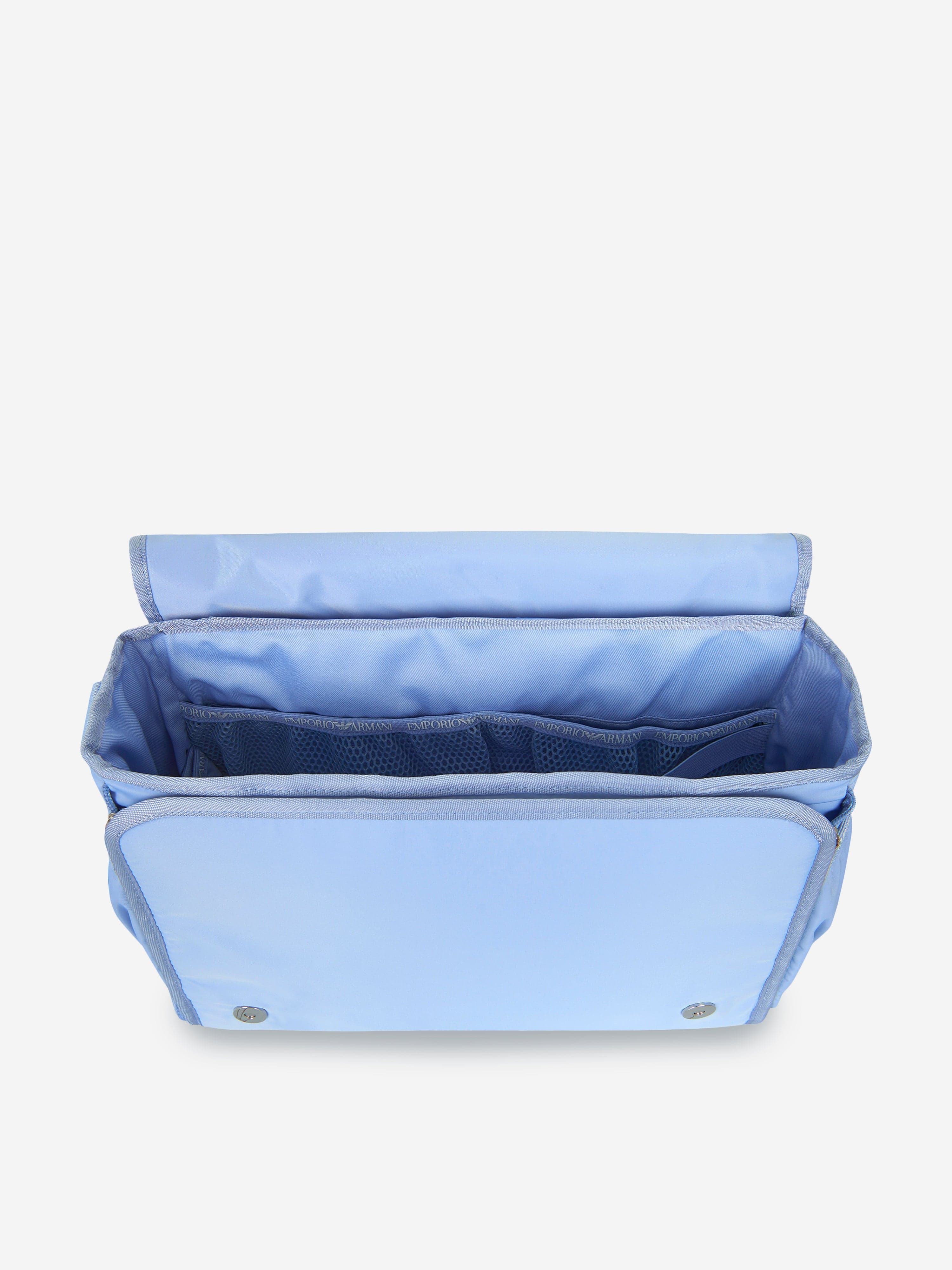 Emporio Armani Baby Logo Changing Bag in Blue (36cm)
