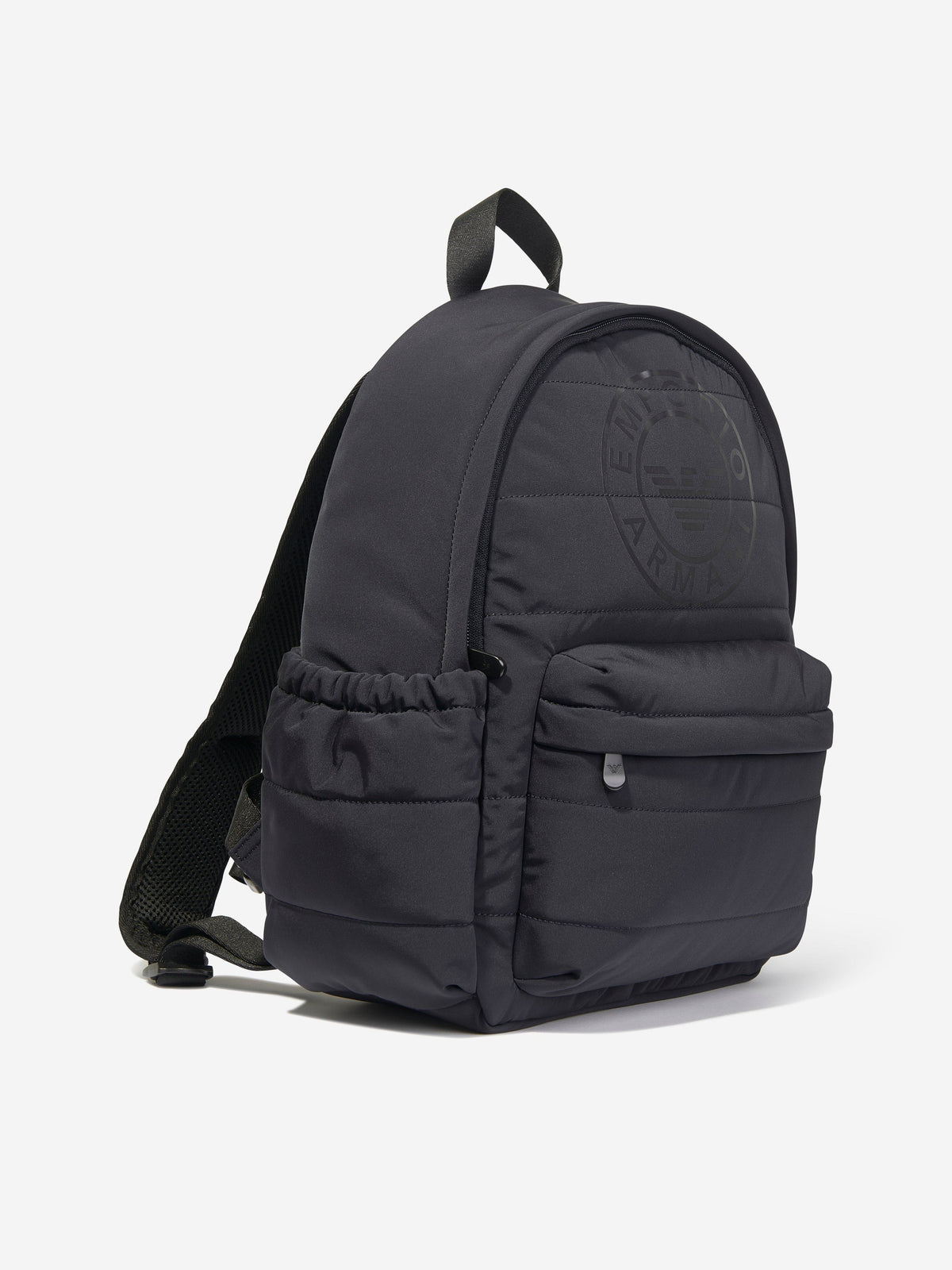 Emporio Armani Boys Logo Backpack in Navy (37cm) | Childsplay Clothing