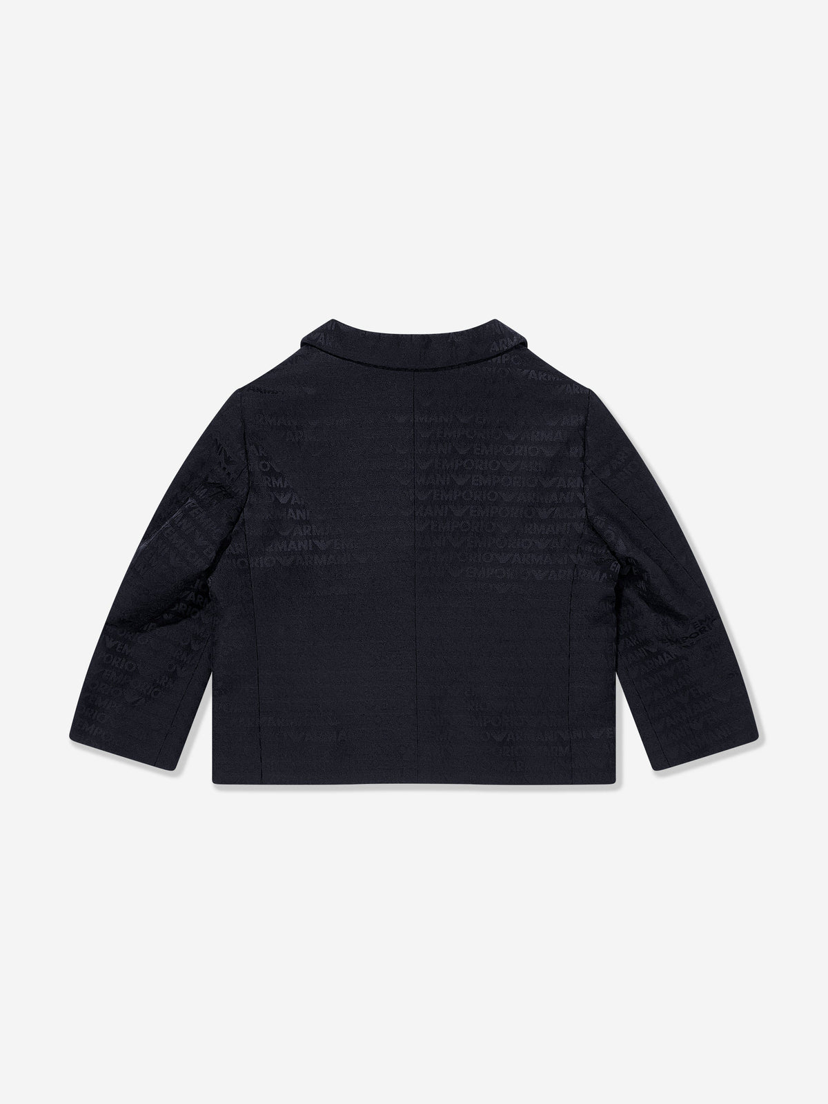 Emporio Armani Baby Boys Logo Blazer in Navy | Childsplay Clothing
