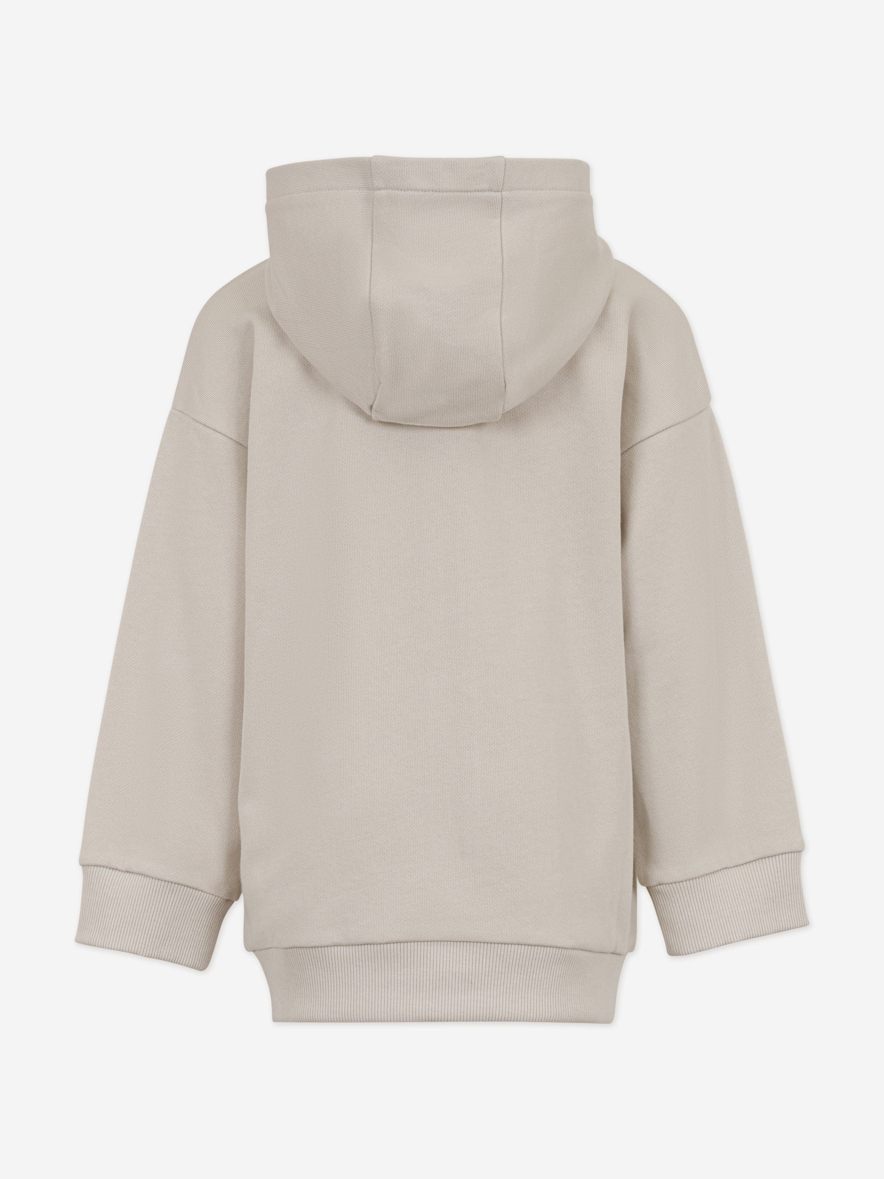 Balmain Boys Logo Zip Up Top in Beige | Childsplay Clothing