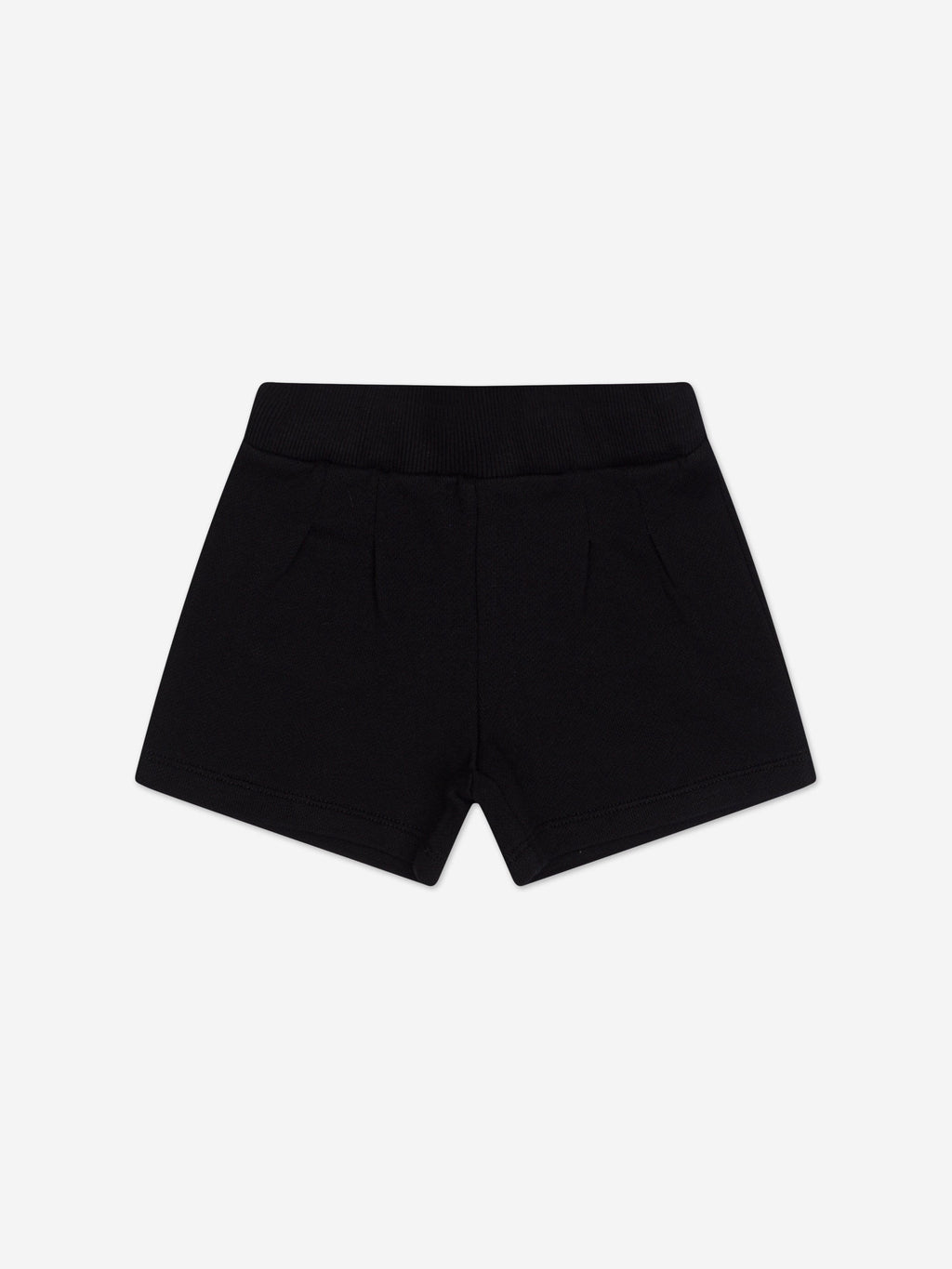 Balmain Baby Cotton Shorts in Black