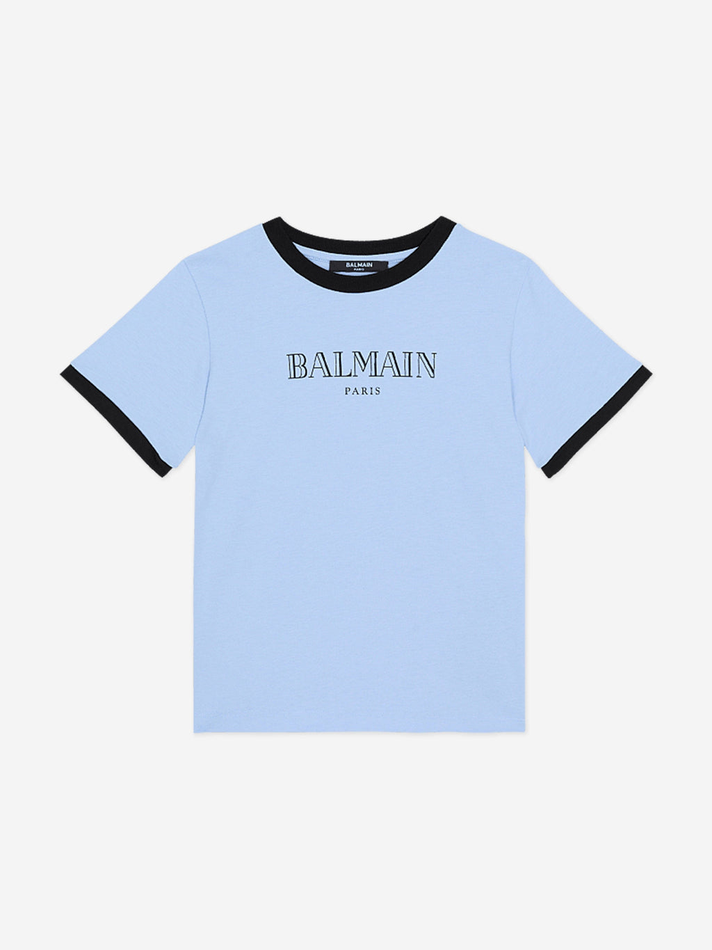 Balmain Boys Logo T-Shirt in Blue