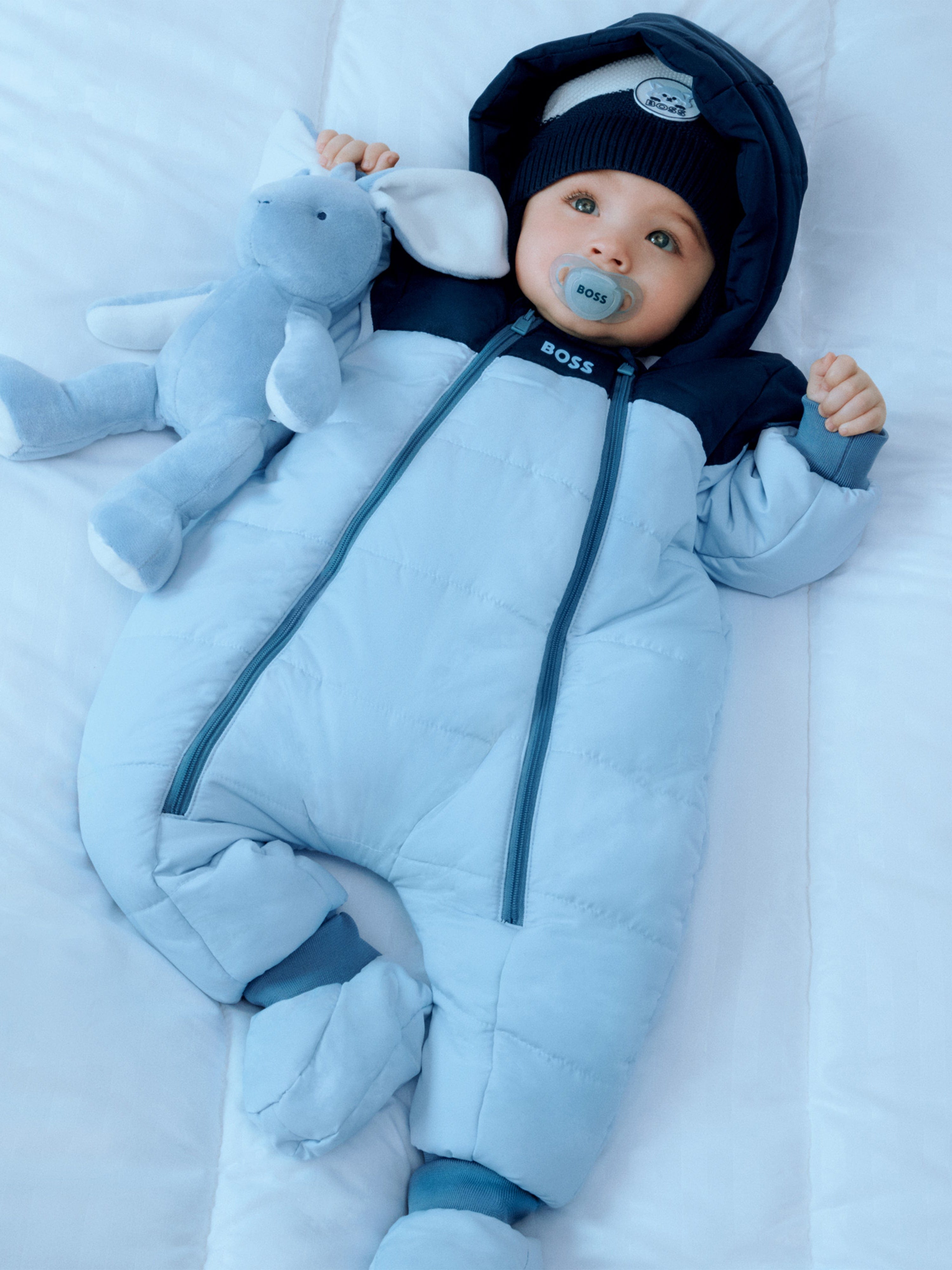BOSS Baby Boys Snowsuit ih Blue | Childsplay Clothing