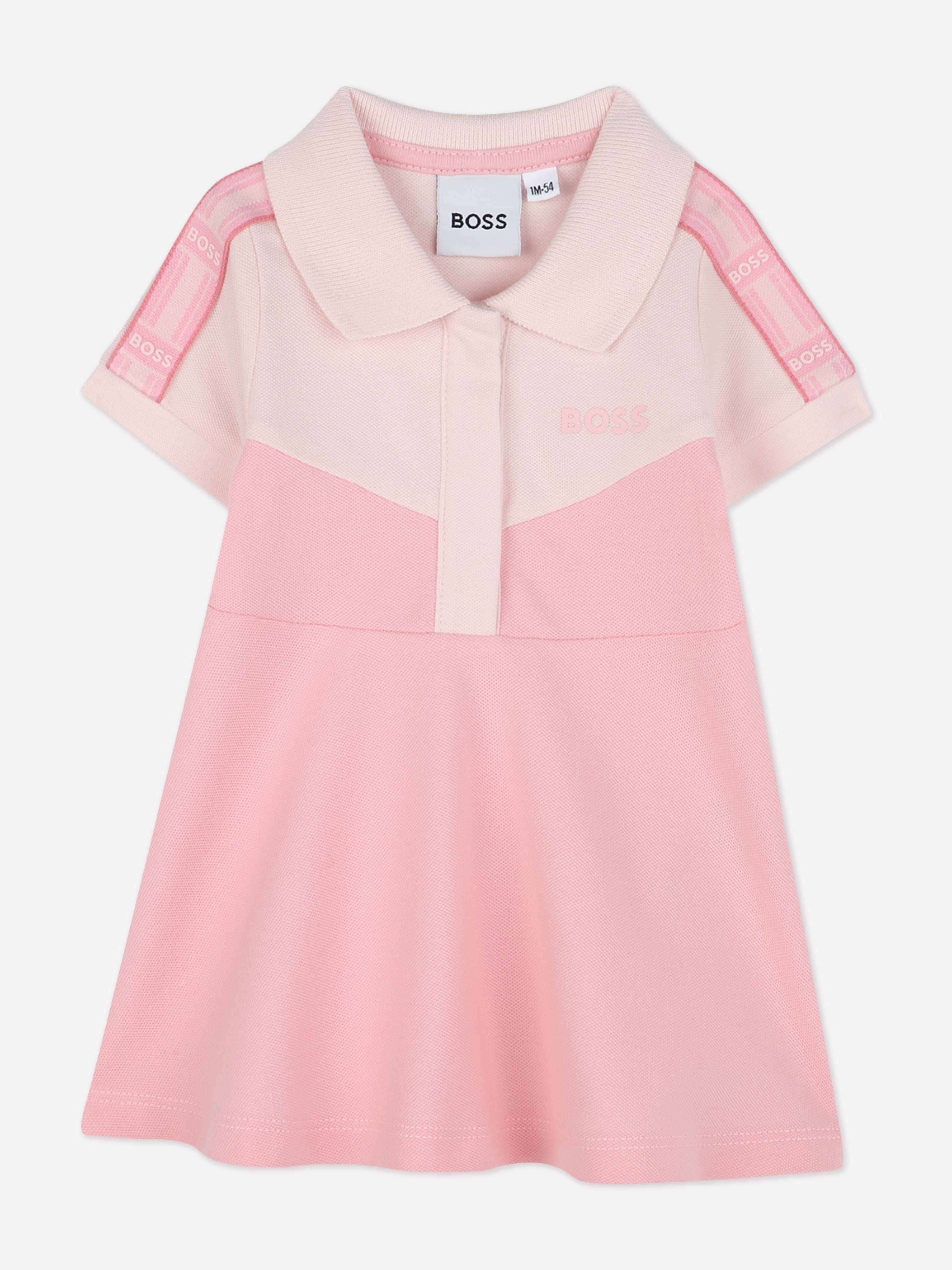 Baby Dress Boss Baby Girl Shirts BOSS BOSS Baby Girls Logo Polo