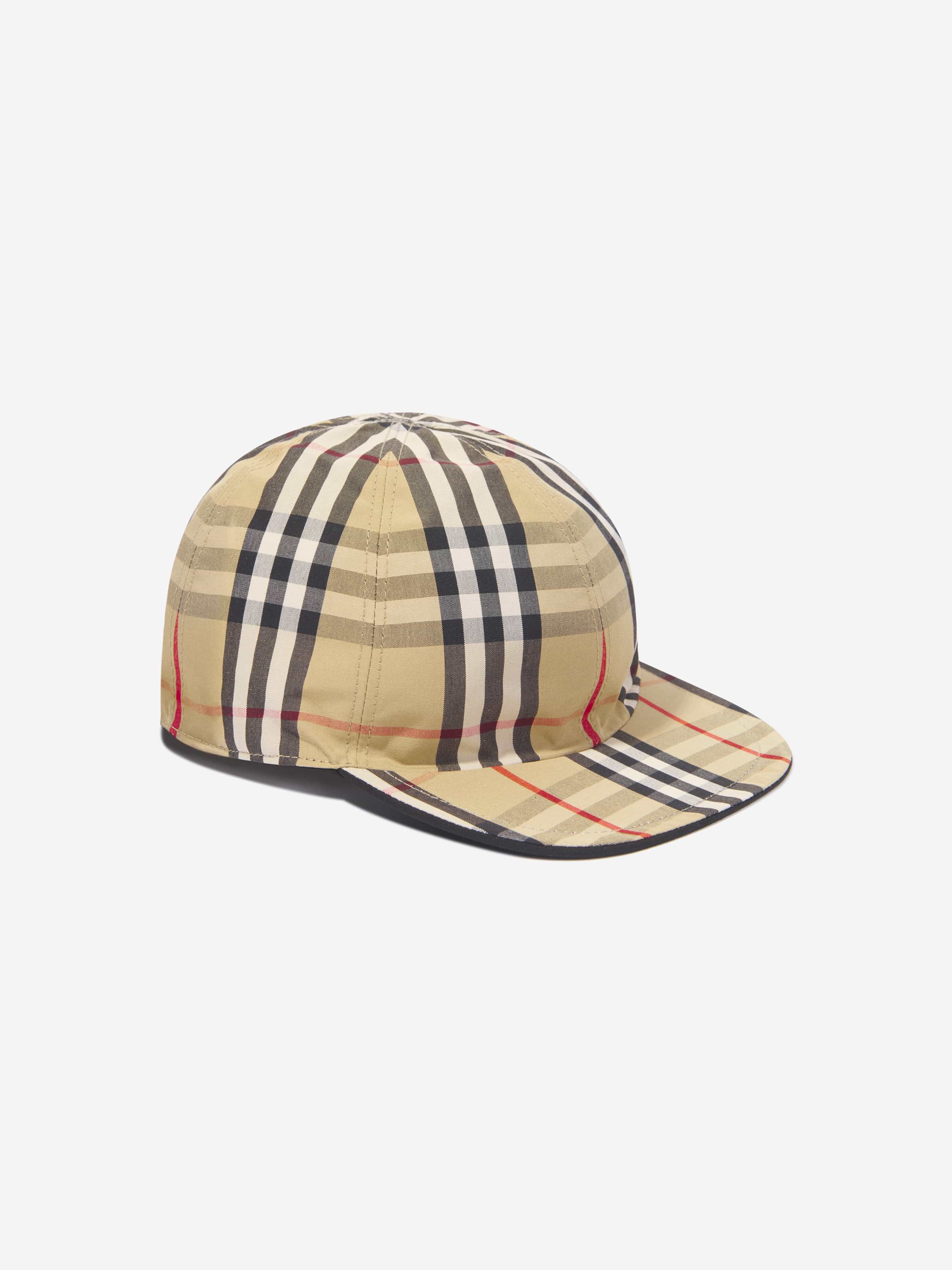Burberry Kids Burberry Kids Reversible Cap in Black | Childsplay 