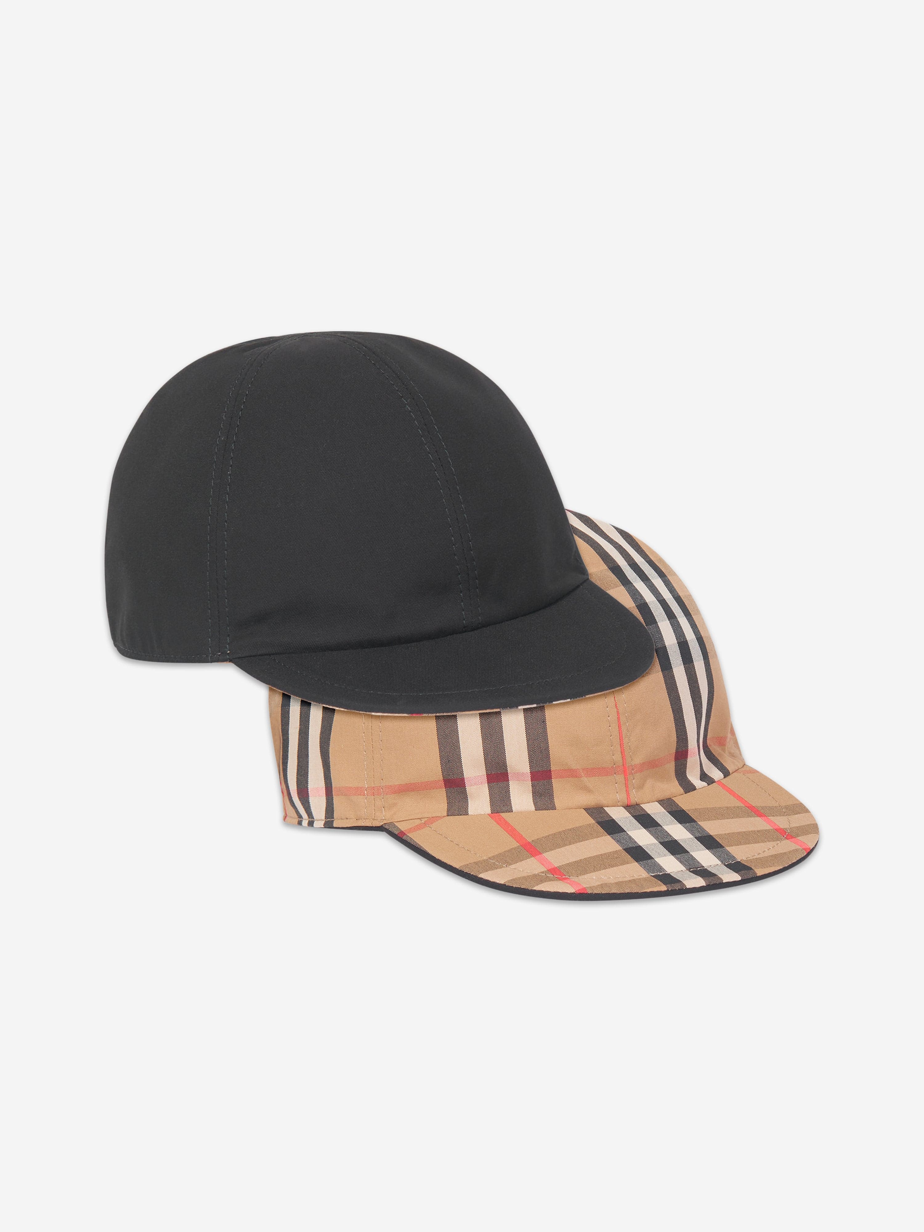 Burberry Baby Reversible Cap in Black | Childsplay Clothing