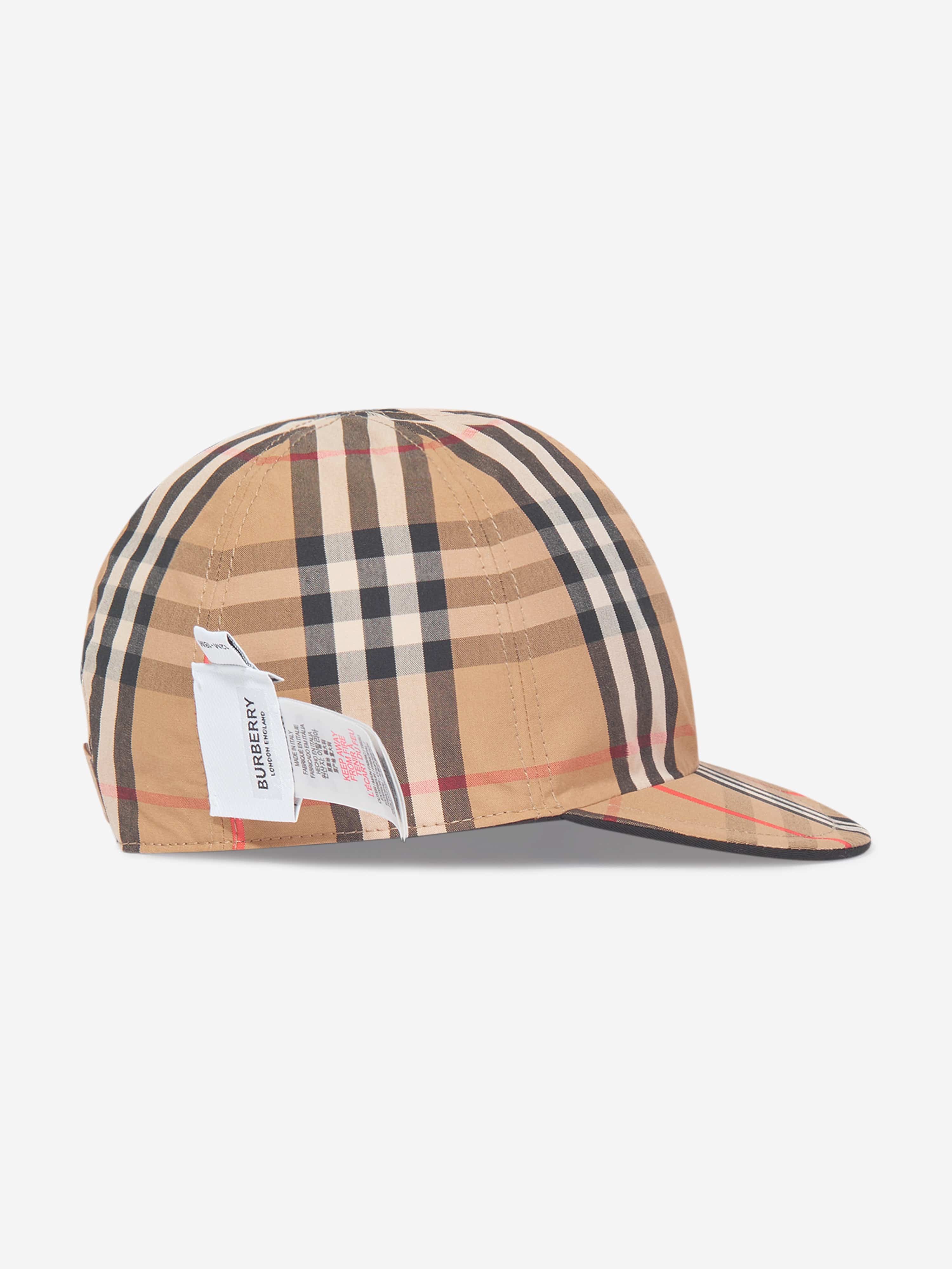 Burberry Baby Reversible Cap in Black | Childsplay Clothing