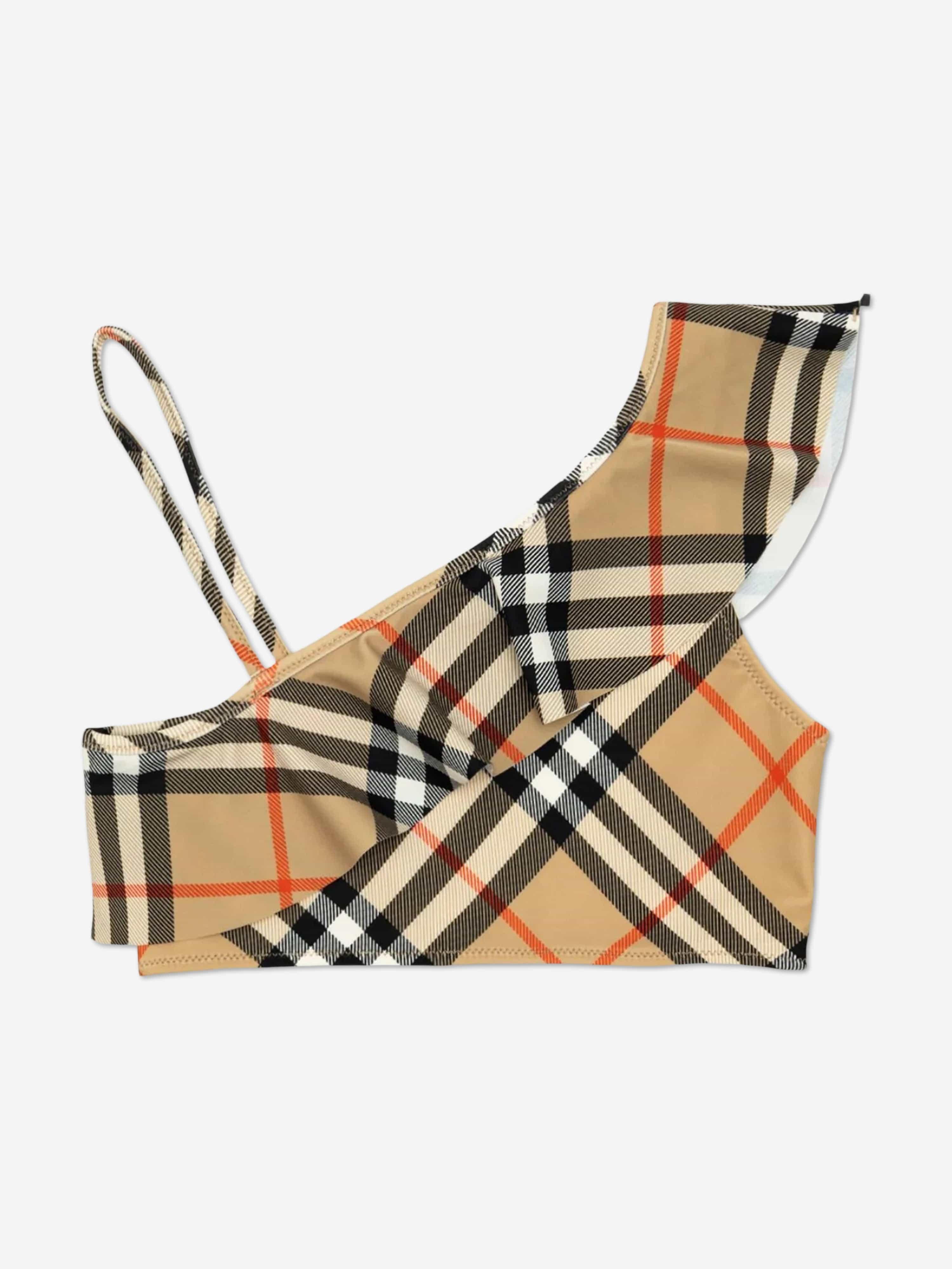 Burberry Girls Asla Check Bikini in Beige | Childsplay Clothing