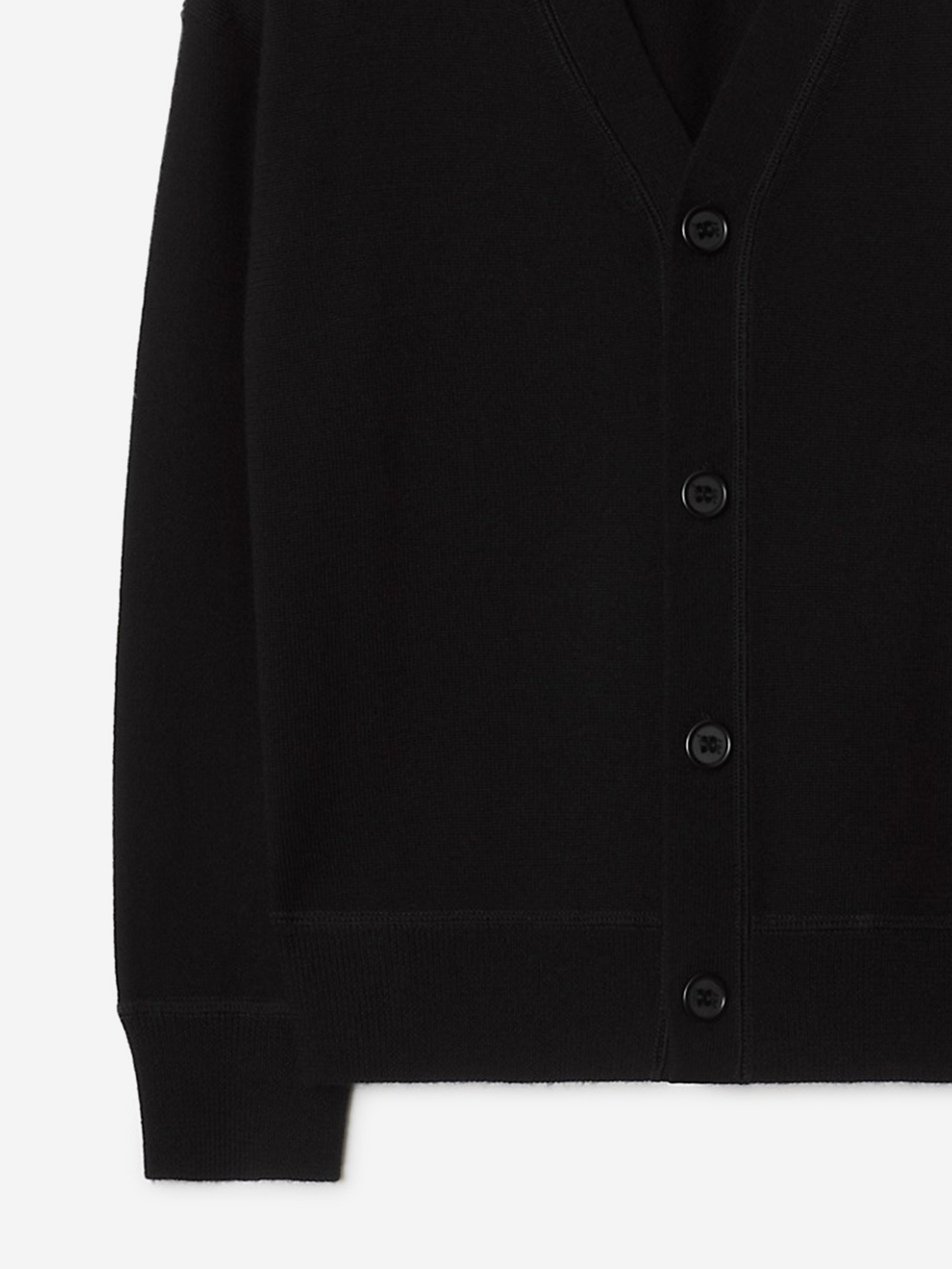 Burberry Boys Romie EKD Cardigan in Black | Childsplay Clothing