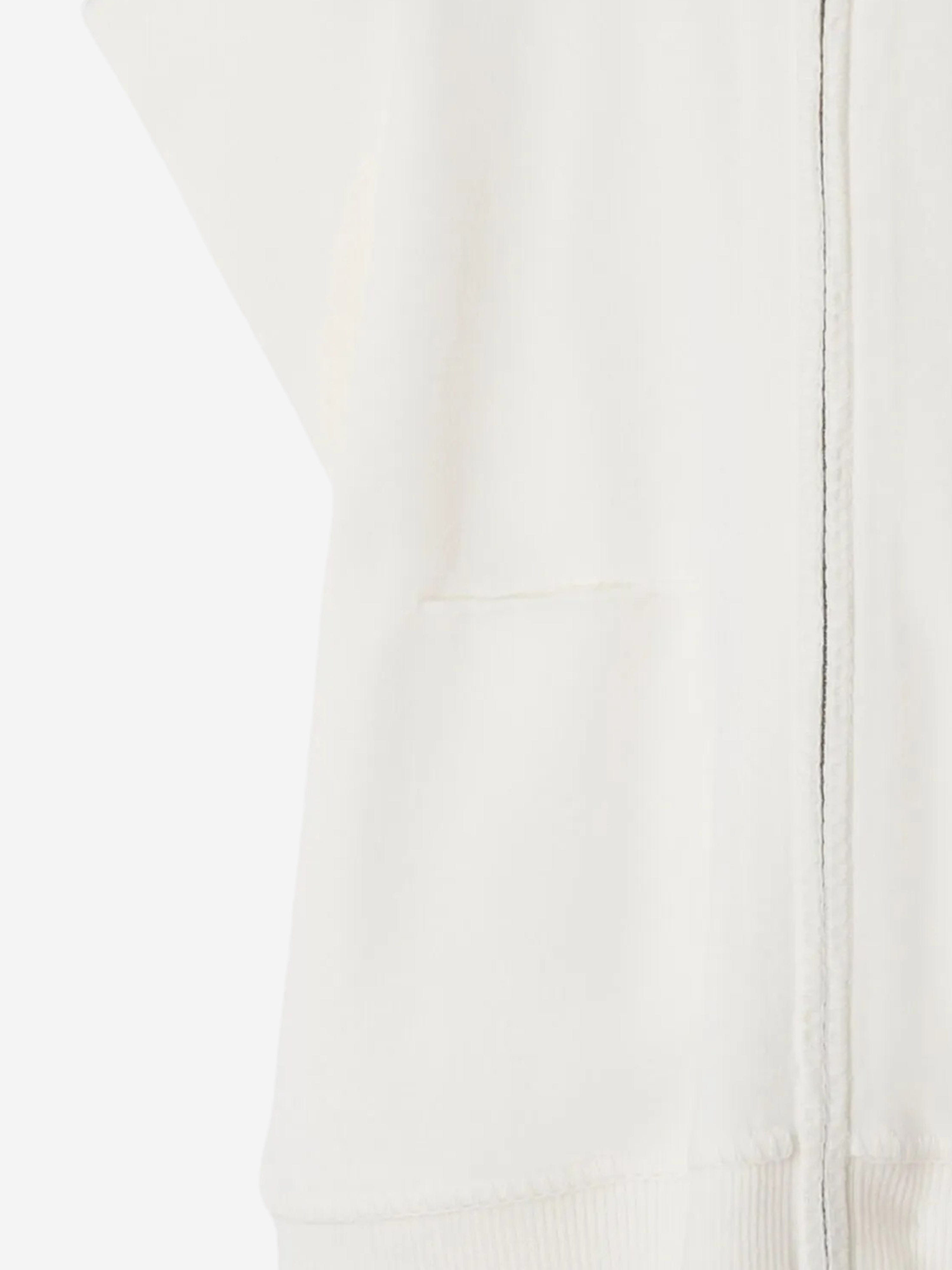 Burberry Girls Wool EKD Cape in Ivory | Childsplay Clothing