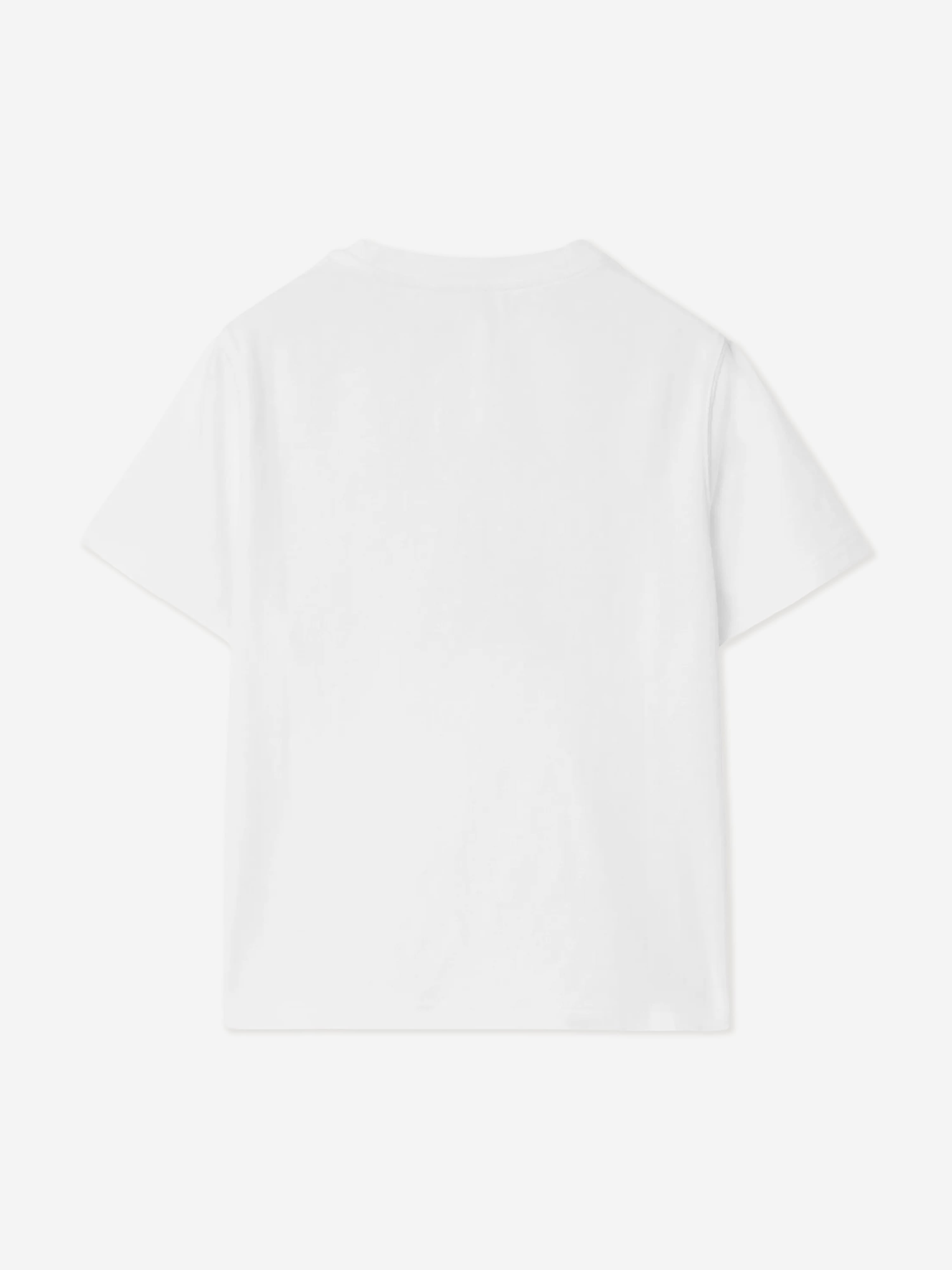 Burberry Girls Cedar Stamp EKD T-Shirt in White | Childsplay Clothing