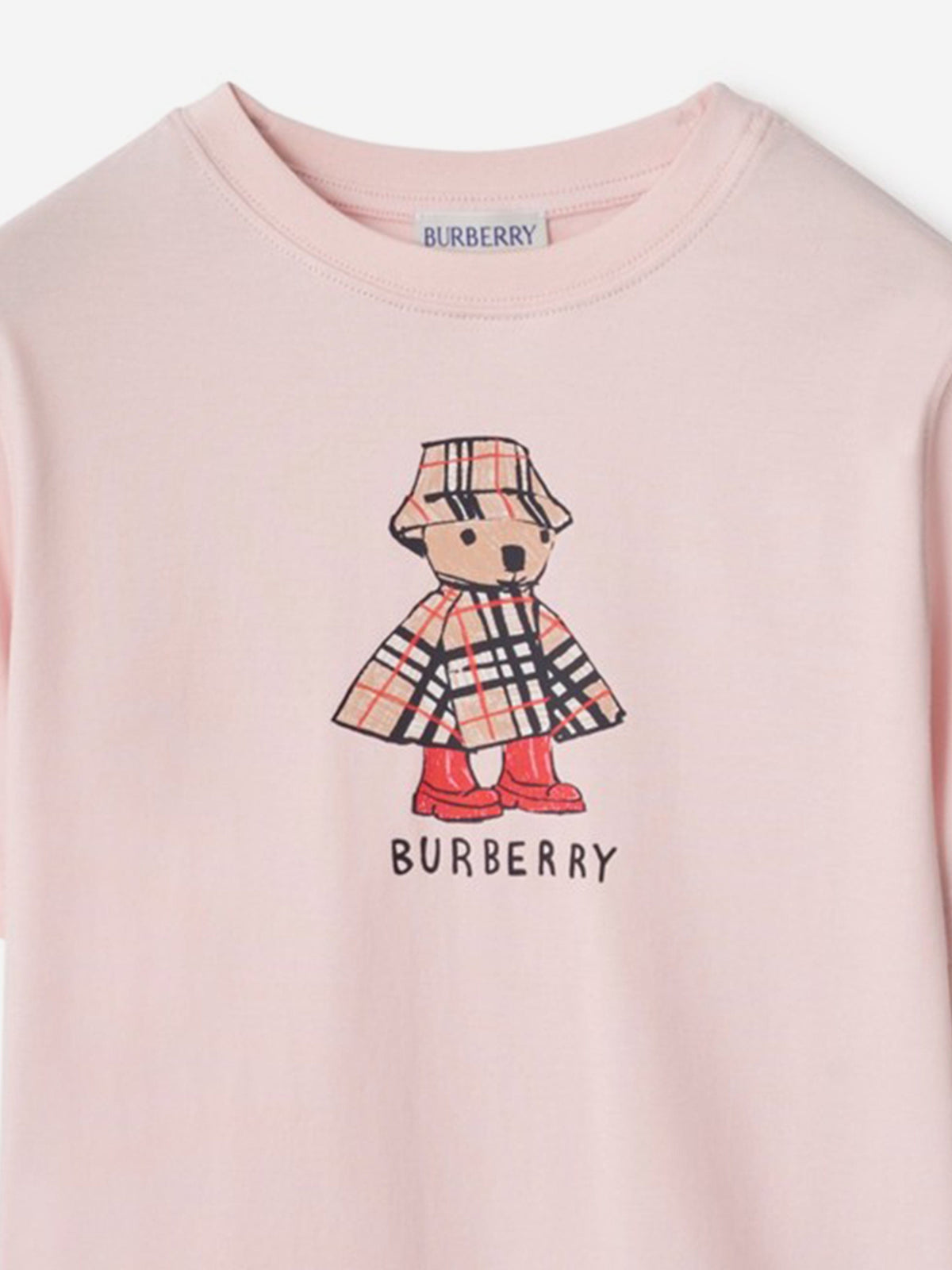 Burberry Girls Roxy Teddy Cape T-Shirt in Pink | Childsplay Clothing